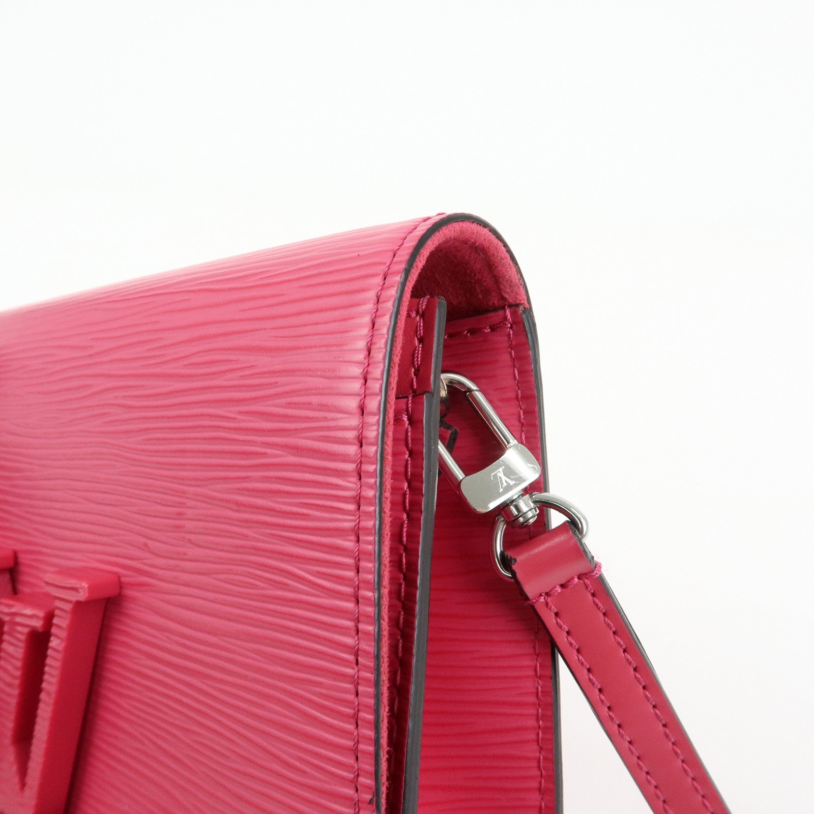 Louis Vuitton Epi Pochette Louise PM 2WAY Bag Pivoine M42082