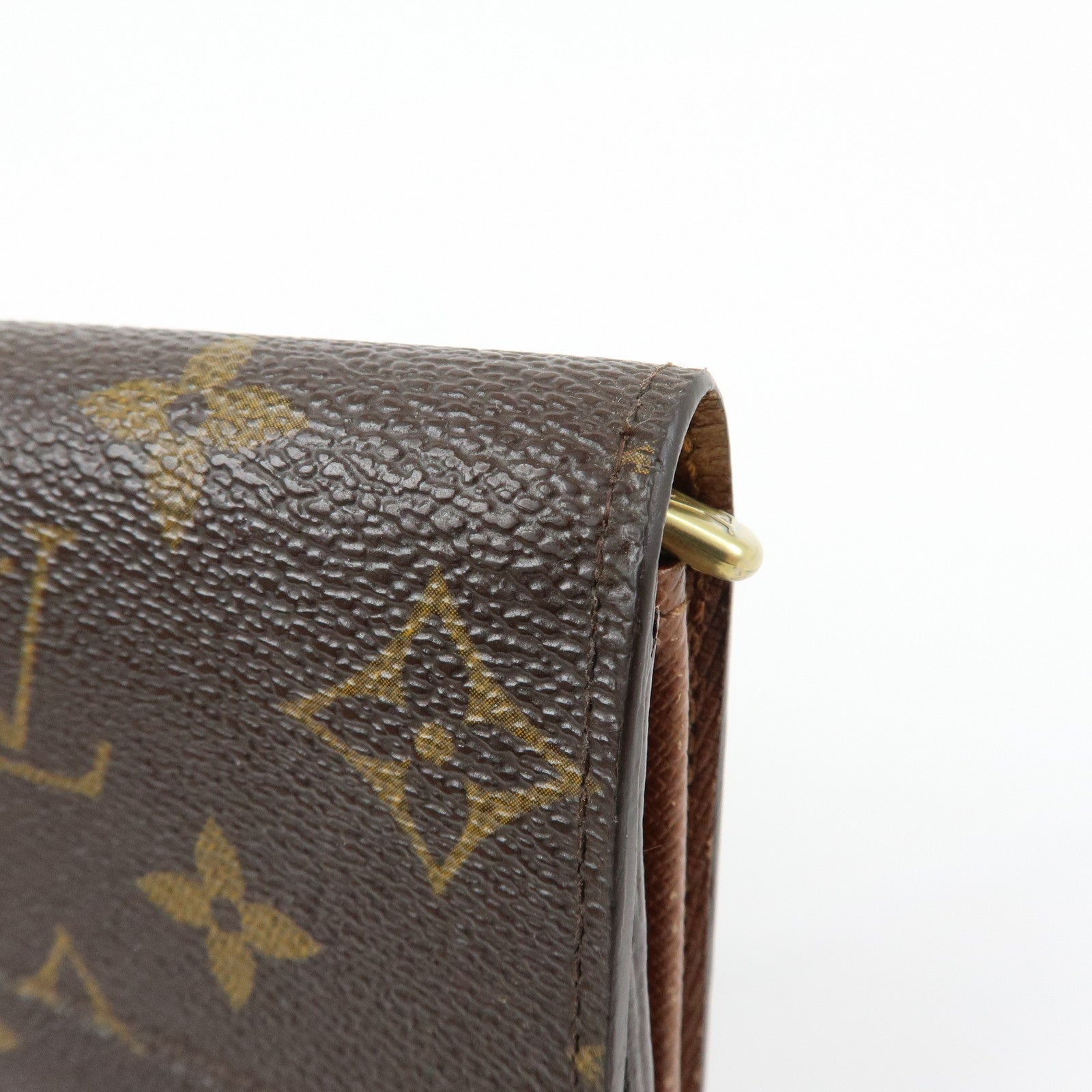 Louis Vuitton Monogram Portefeuille Sarah Long Wallet Brown M61734