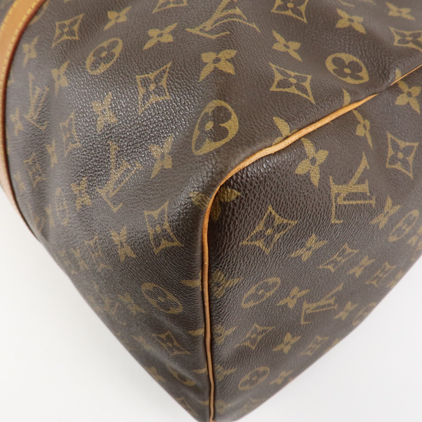 Louis Vuitton Monogram Keep All 50 Bag Boston Bag Brown M41426 Used
