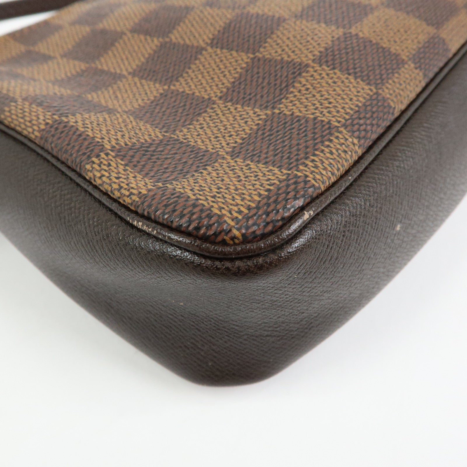 Louis Vuitton Damier Trousse Makeup Accessory Pouch Brown N51982