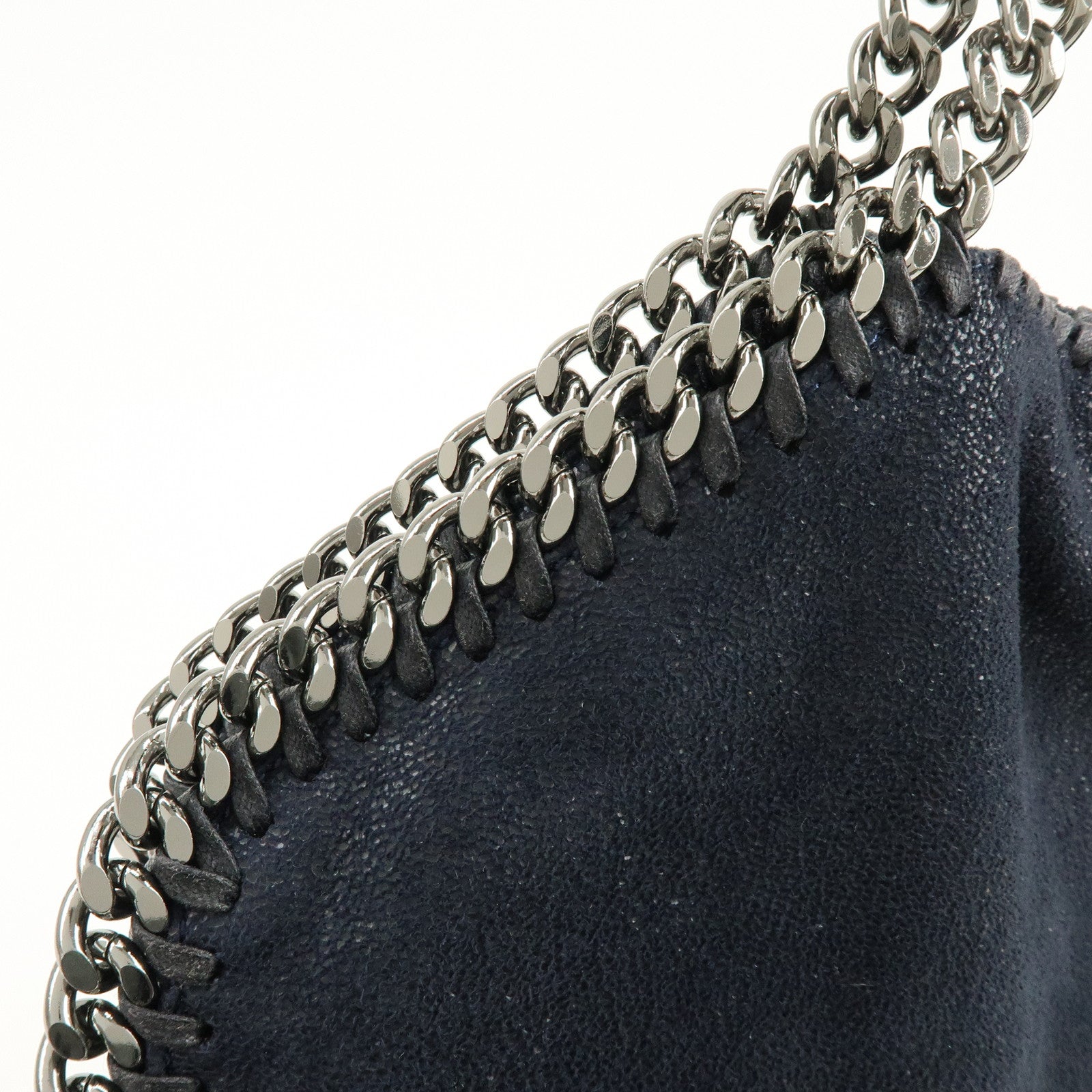 STELLA MCCARTNEY Falabella Faux Leather 2Way Bag Dark Navy 234387