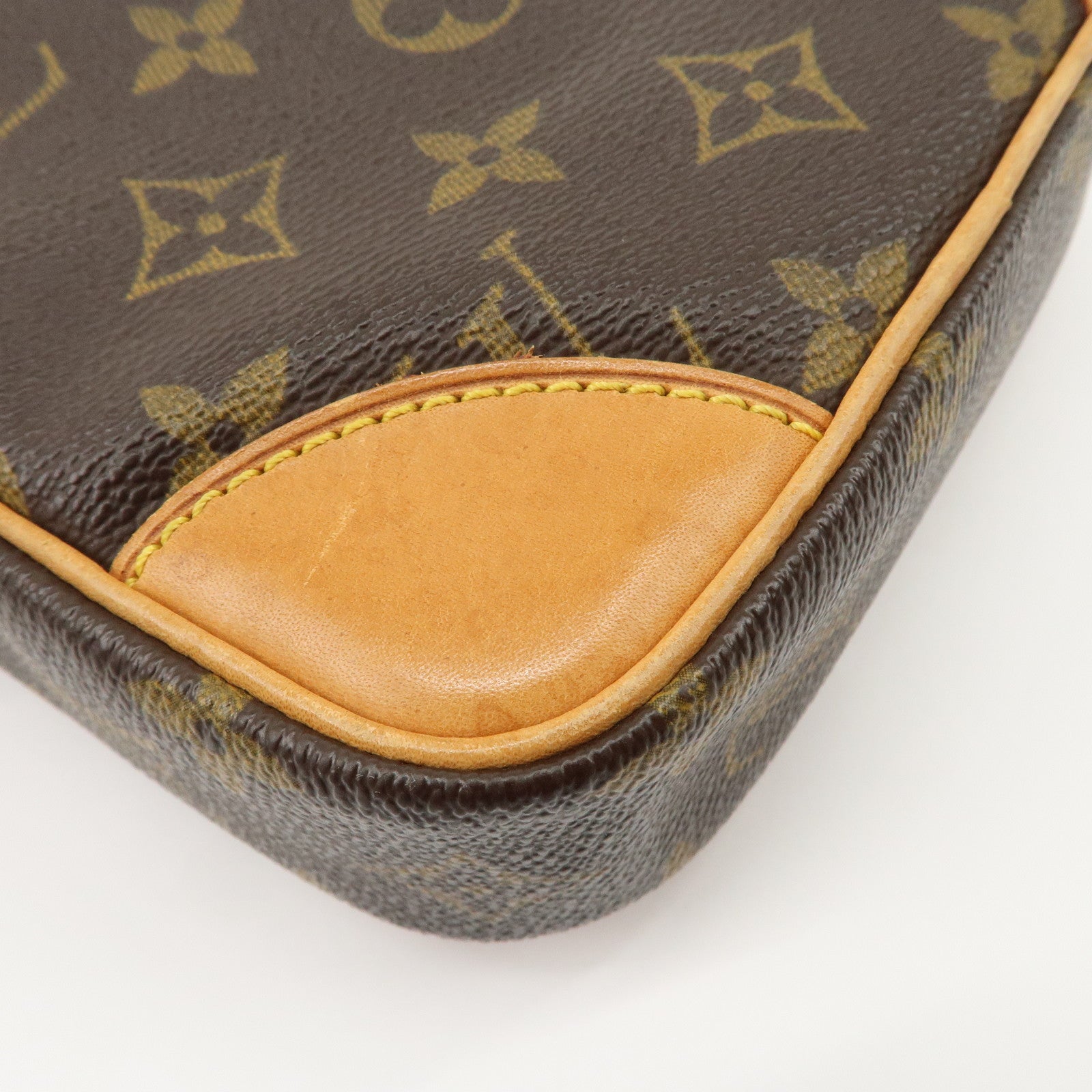 Louis Vuitton Monogram Danube Shoulder Bag Brown M45266 Used