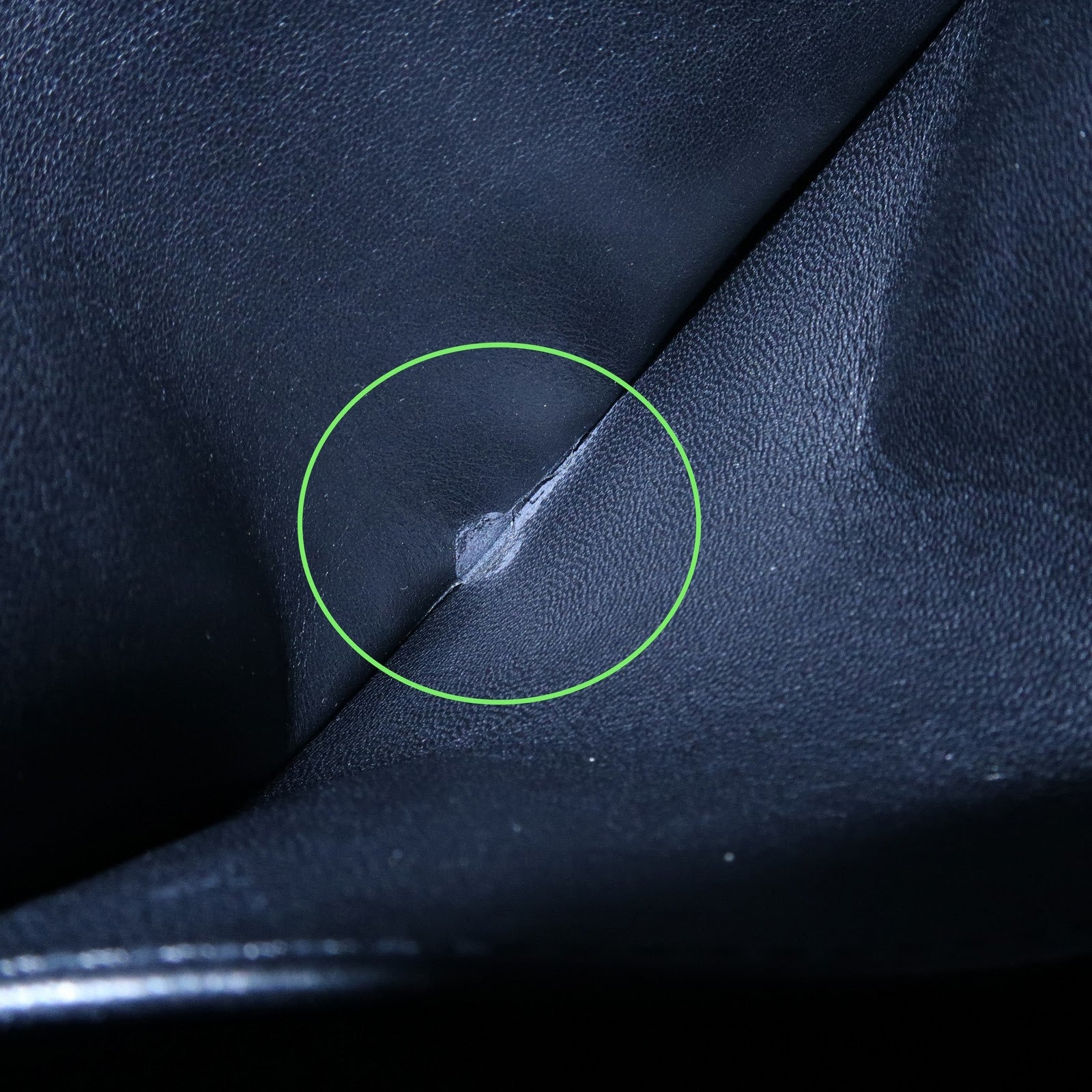 LOEWE Anagram Leather Granada Shoulder Bag Hand Bag Black