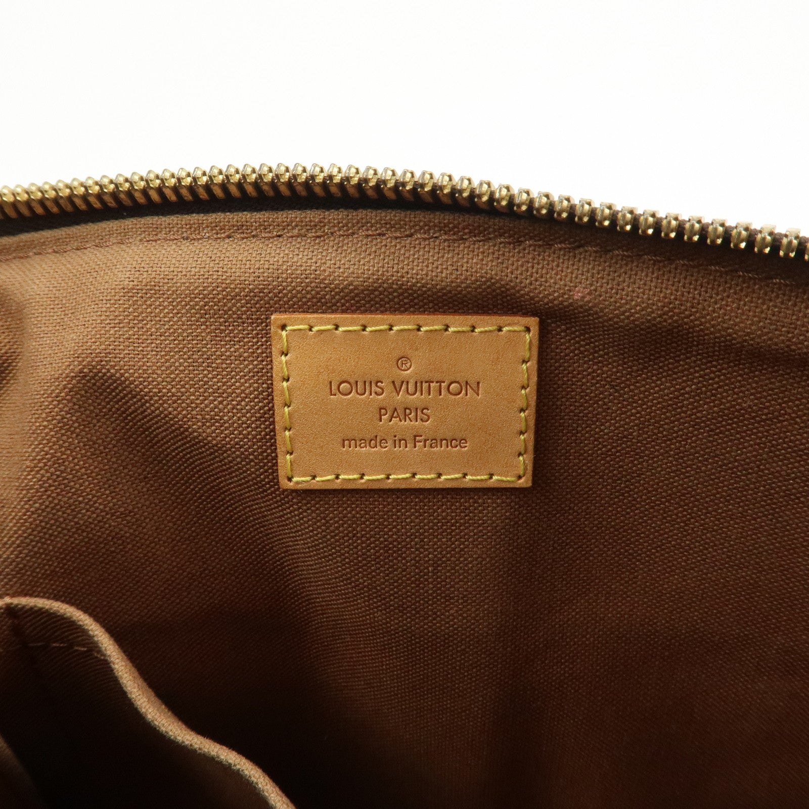 Louis Vuitton Monogram Palermo PM 2Way Hand Bag Brown M40145