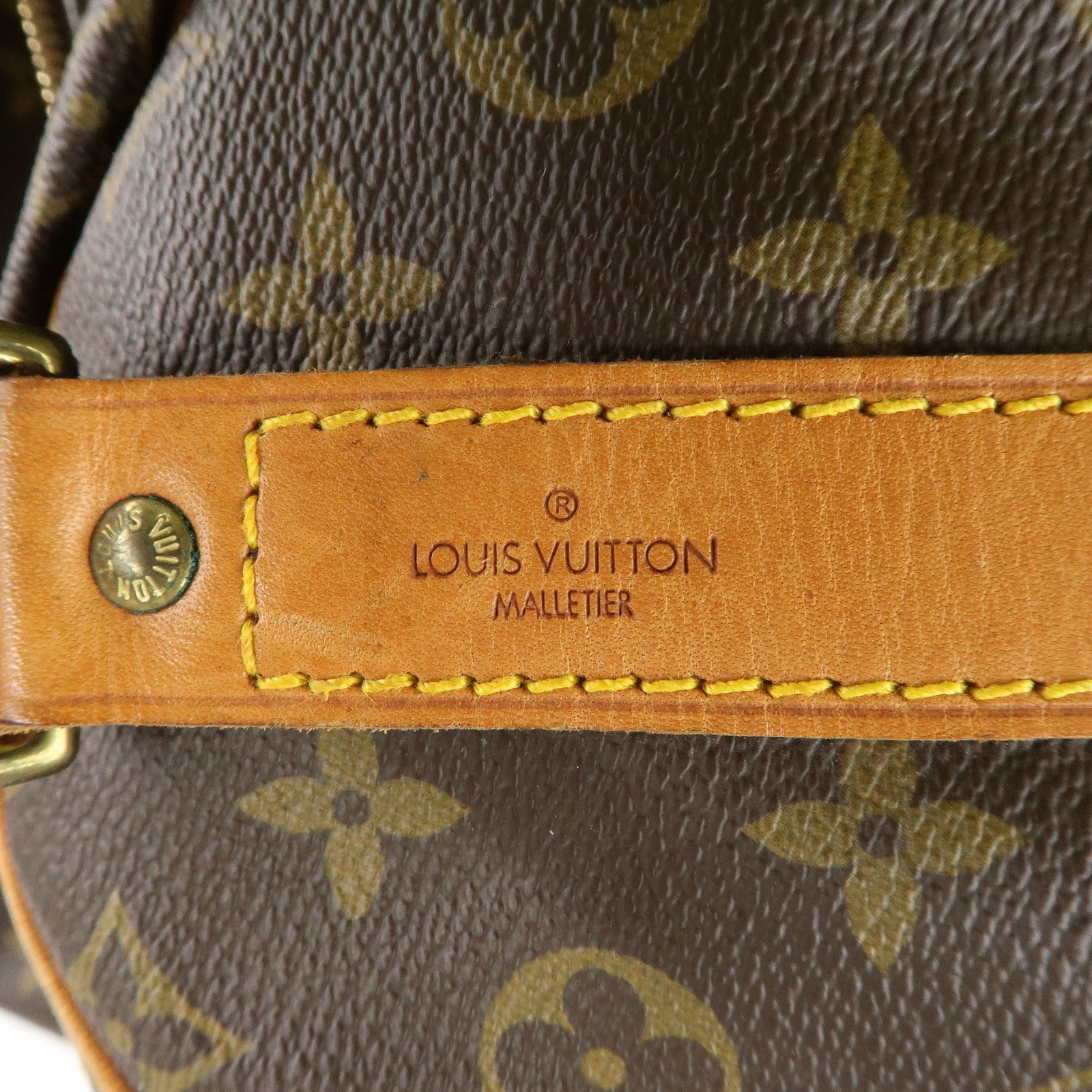 Louis Vuitton Monogram Keep All Bandouliere 55 Boston Bag M41414 Used