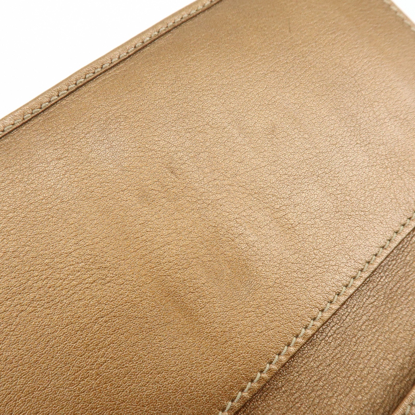 GUCCI Interlocking G GG Canvas Leather Long Wallet Light Brown