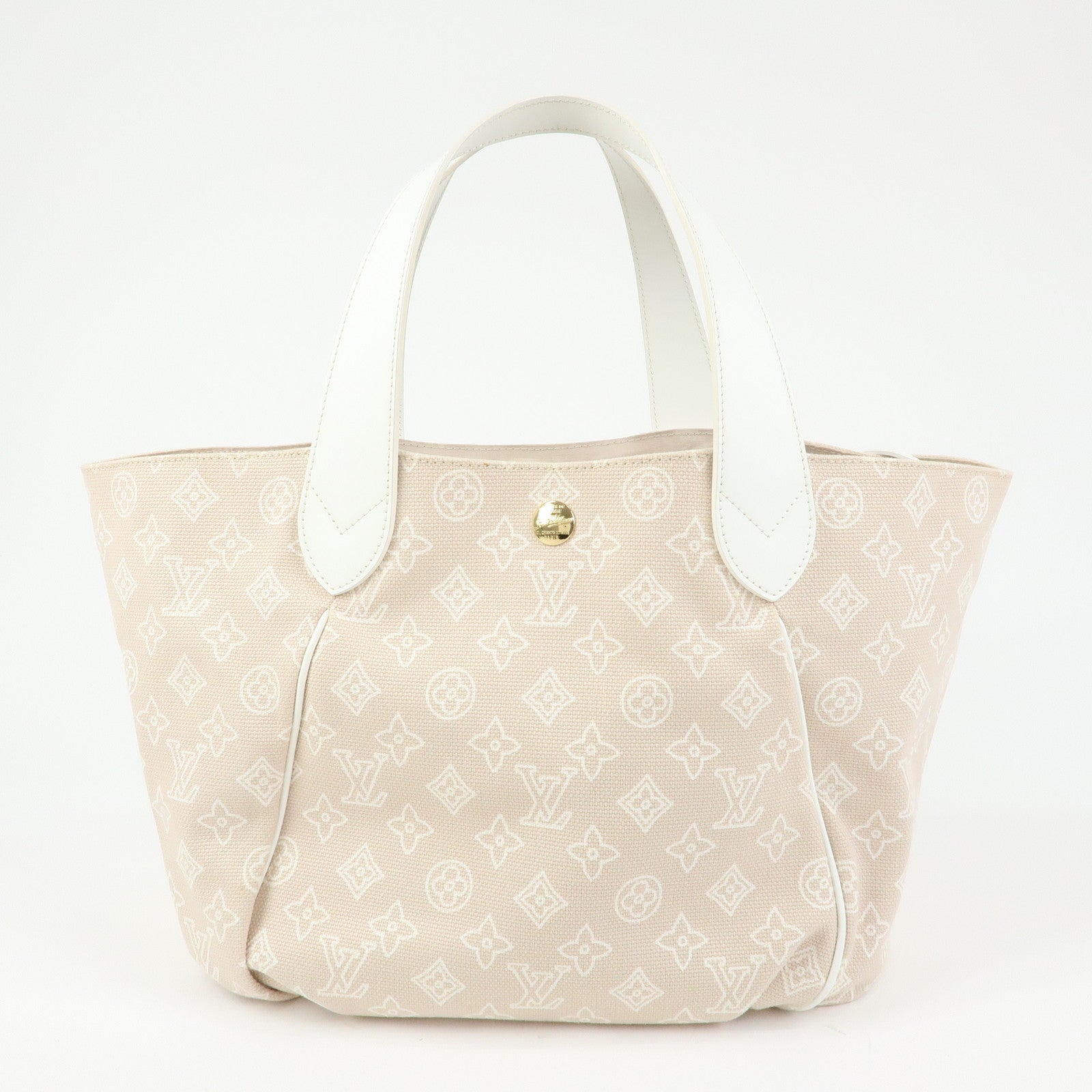Louis Vuitton Monogram Beach Line Cabas Ipanema GM Sable M95986
