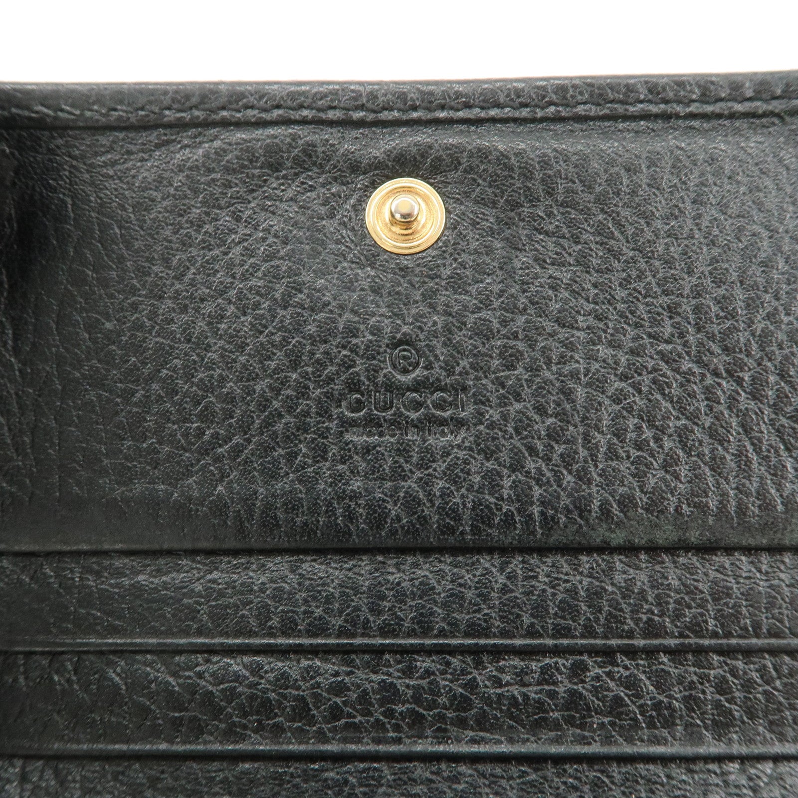 GUCCI Set of 2 GG Marmont Guccissima Leather Wallet 203550 456126 Used