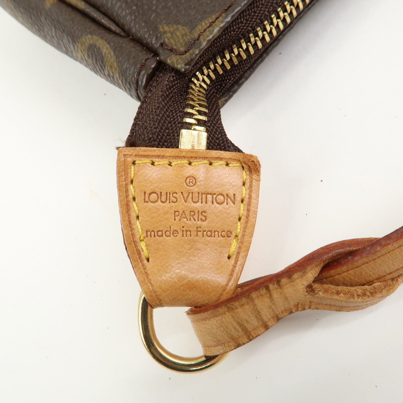 Louis Vuitton Monogram Pochette Accessoires Pouch Hand Bag M51980