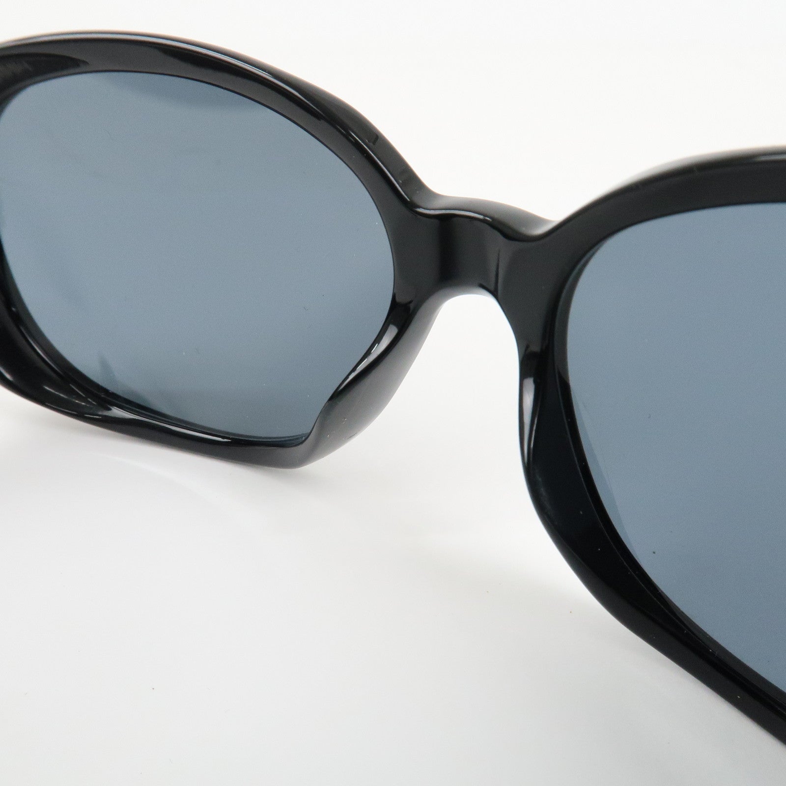 CHANEL Camelia COCO Mark Sunglasses c.501/87 56□16 130 3N Black 5113-A