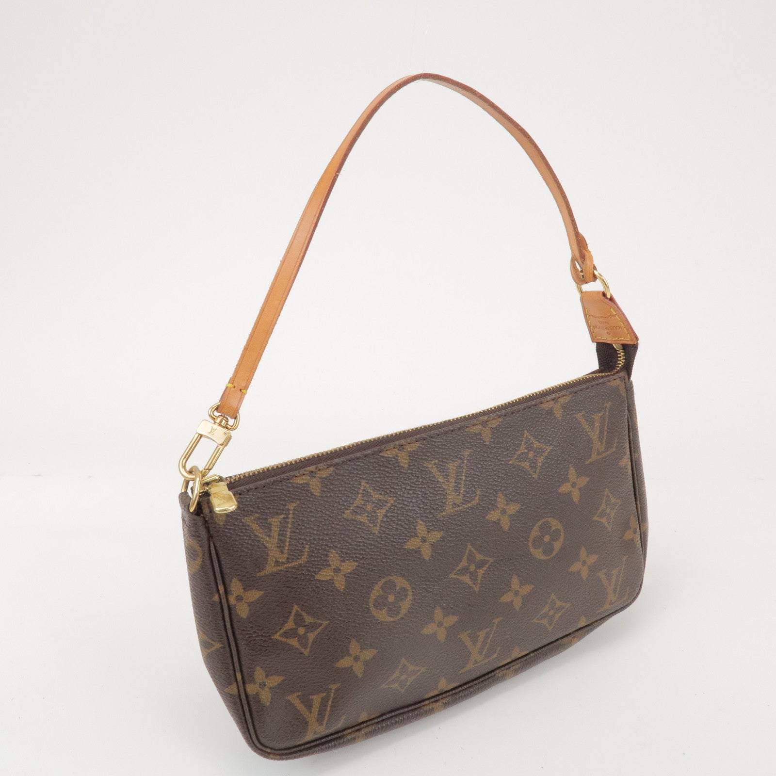 Louis Vuitton Monogram Pochette Accessoires Pouch Hand Bag M51980