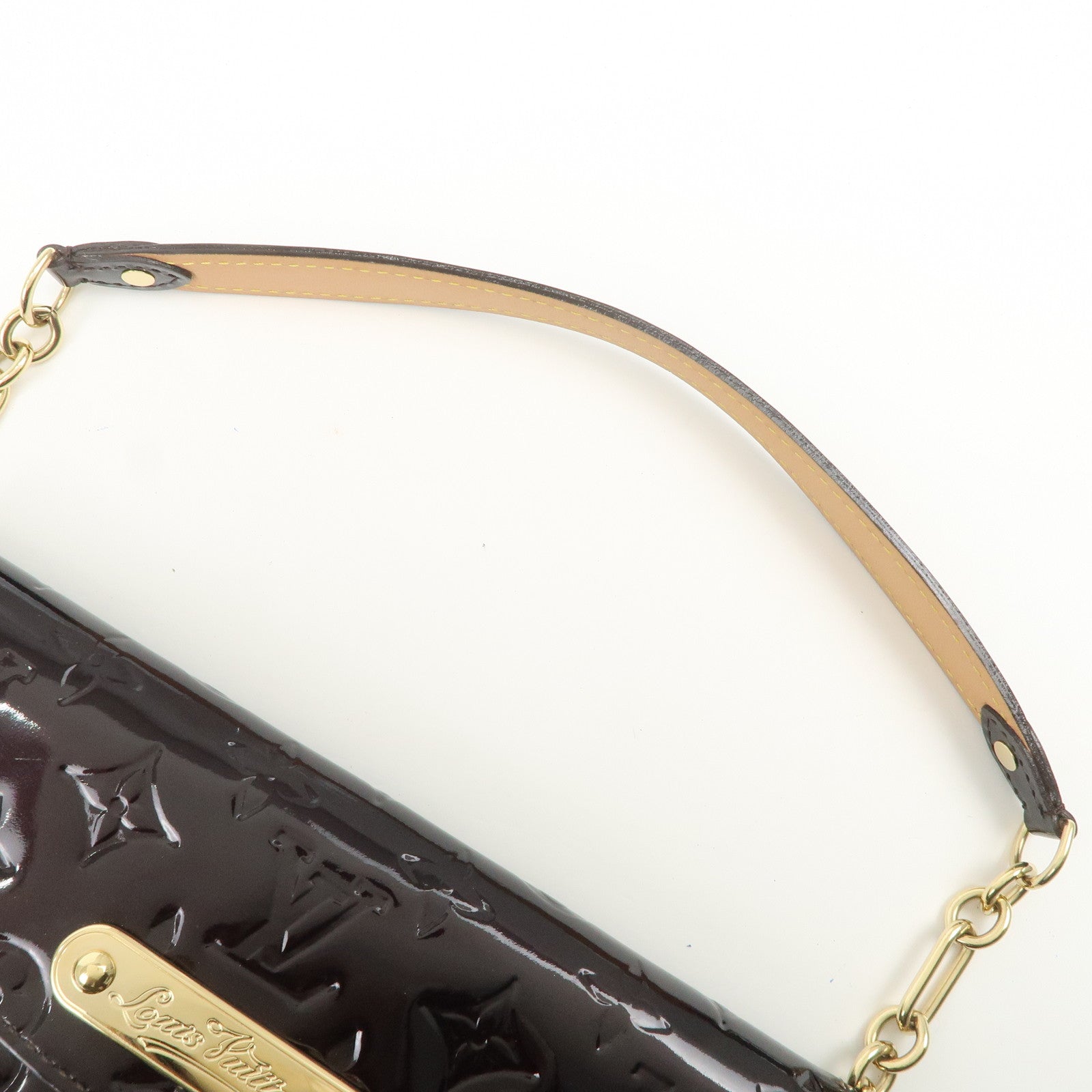 Louis Vuitton Monogram Vernis Sunset Boulevard Hand Bag M93542