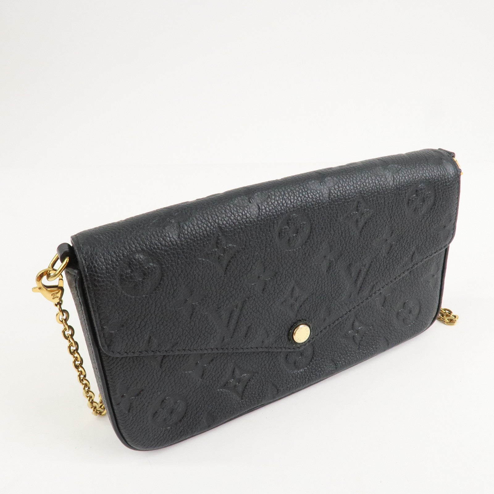 Louis Vuitton Monogram Empreinte Pochette Hand Bag Felicie M64064