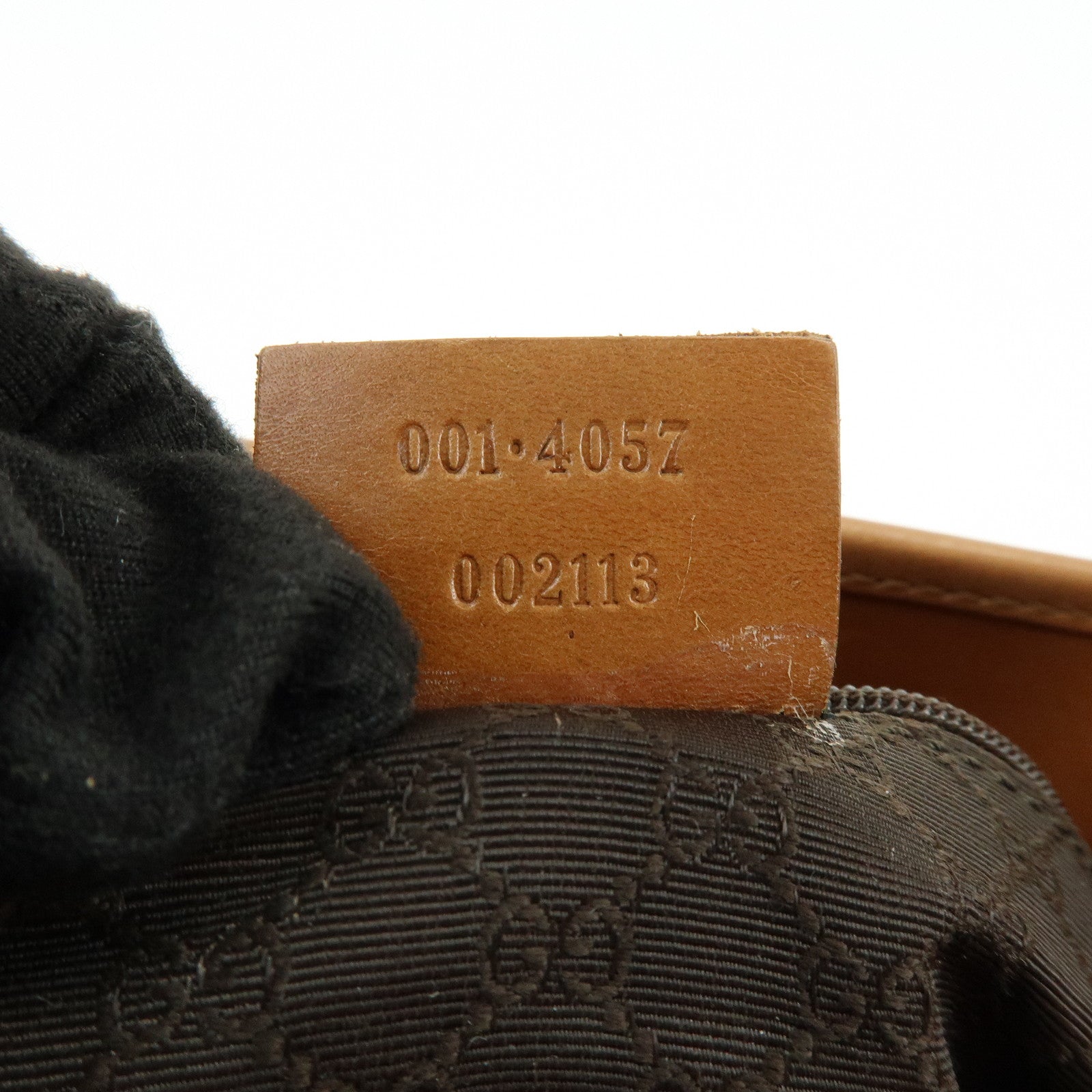 GUCCI Kandinsky Leather Shoulder Bag Hand Bag Brown 001.4057