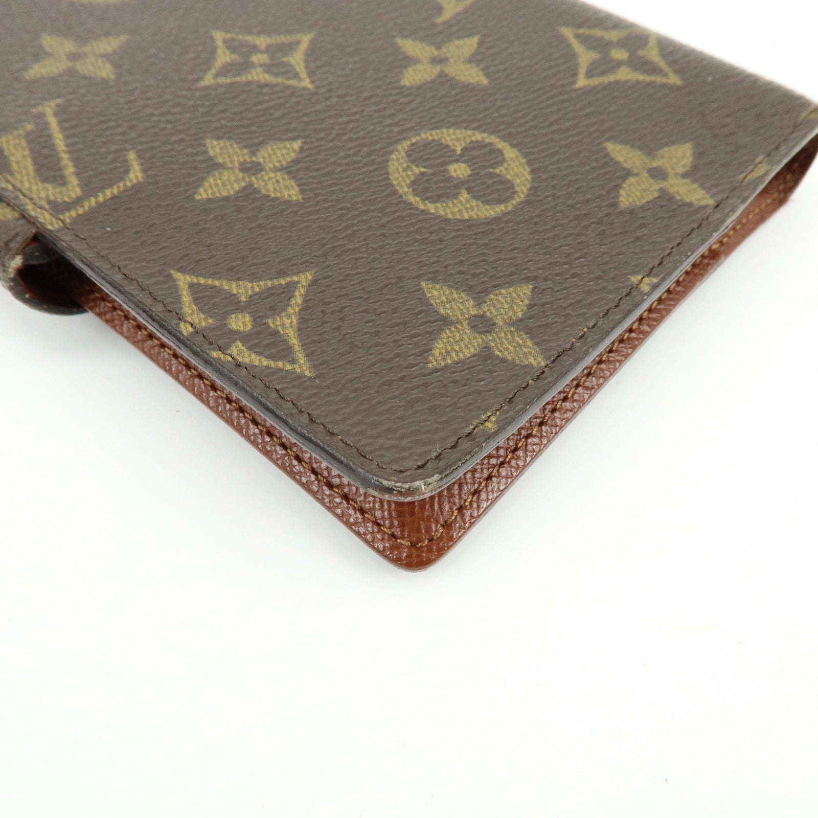 Louis Vuitton Monogram Agenda PM Planner Cover Brown R20005