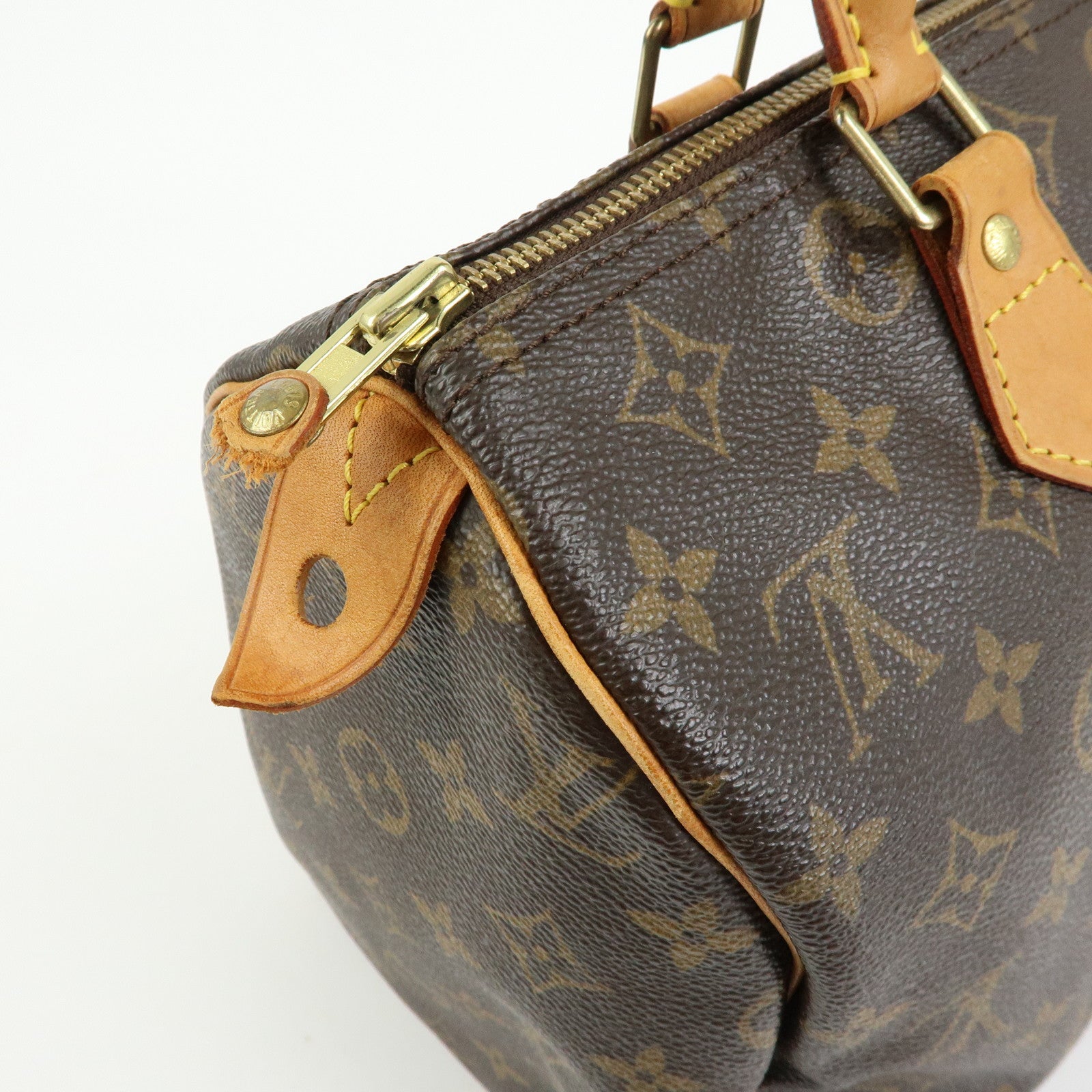 Louis Vuitton Monogram Speedy 30 Boston Bag Hand Bag Brown M41526