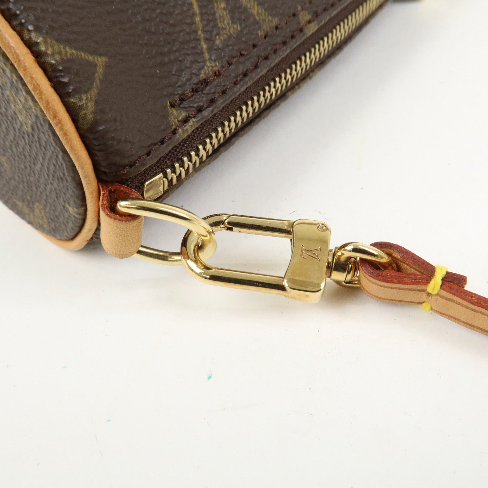 Louis Vuitton Monogram Mini Pouch for Papillon Bag Brown