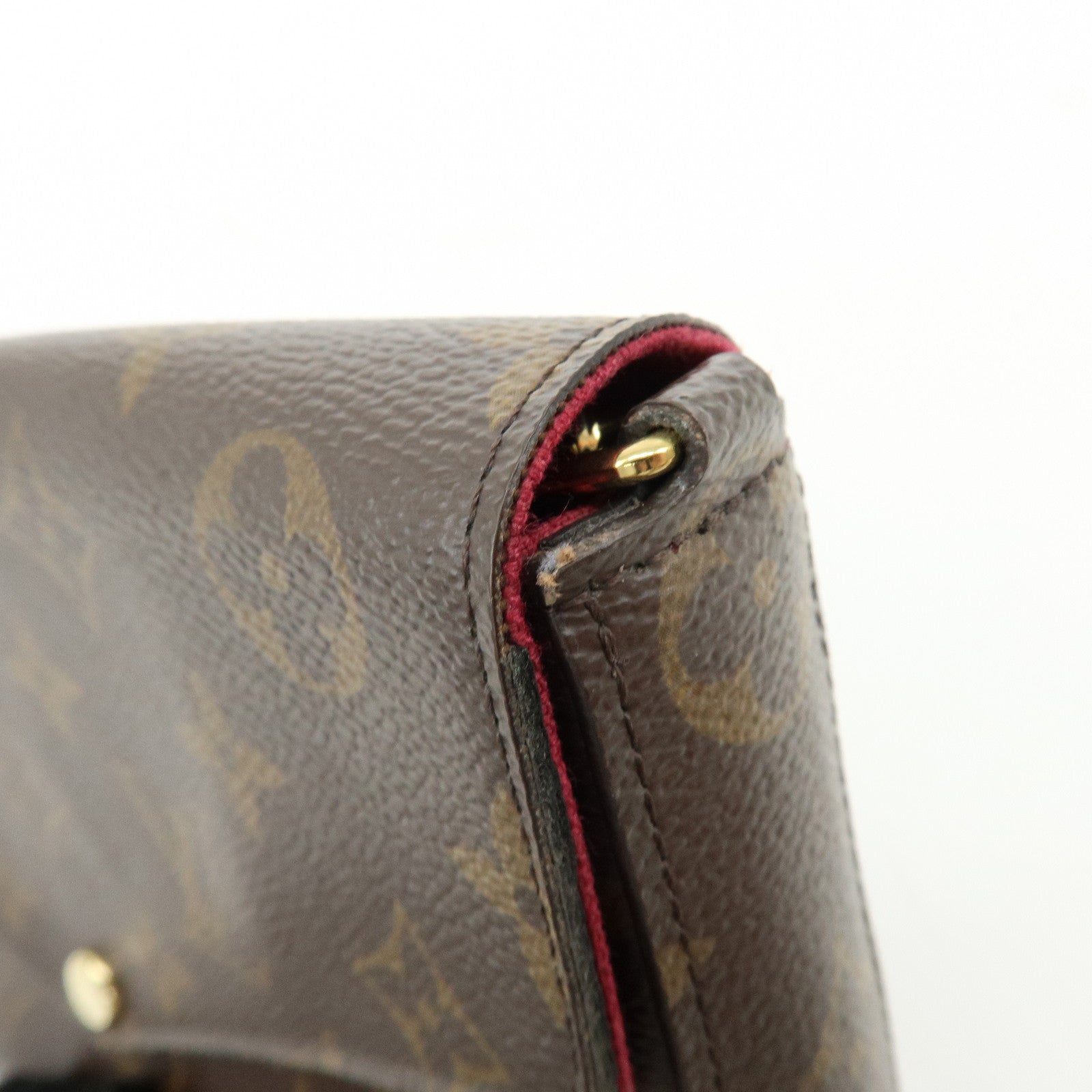 Louis Vuitton Monogram Pochette Felicie Shoulder Bag Brown M61276