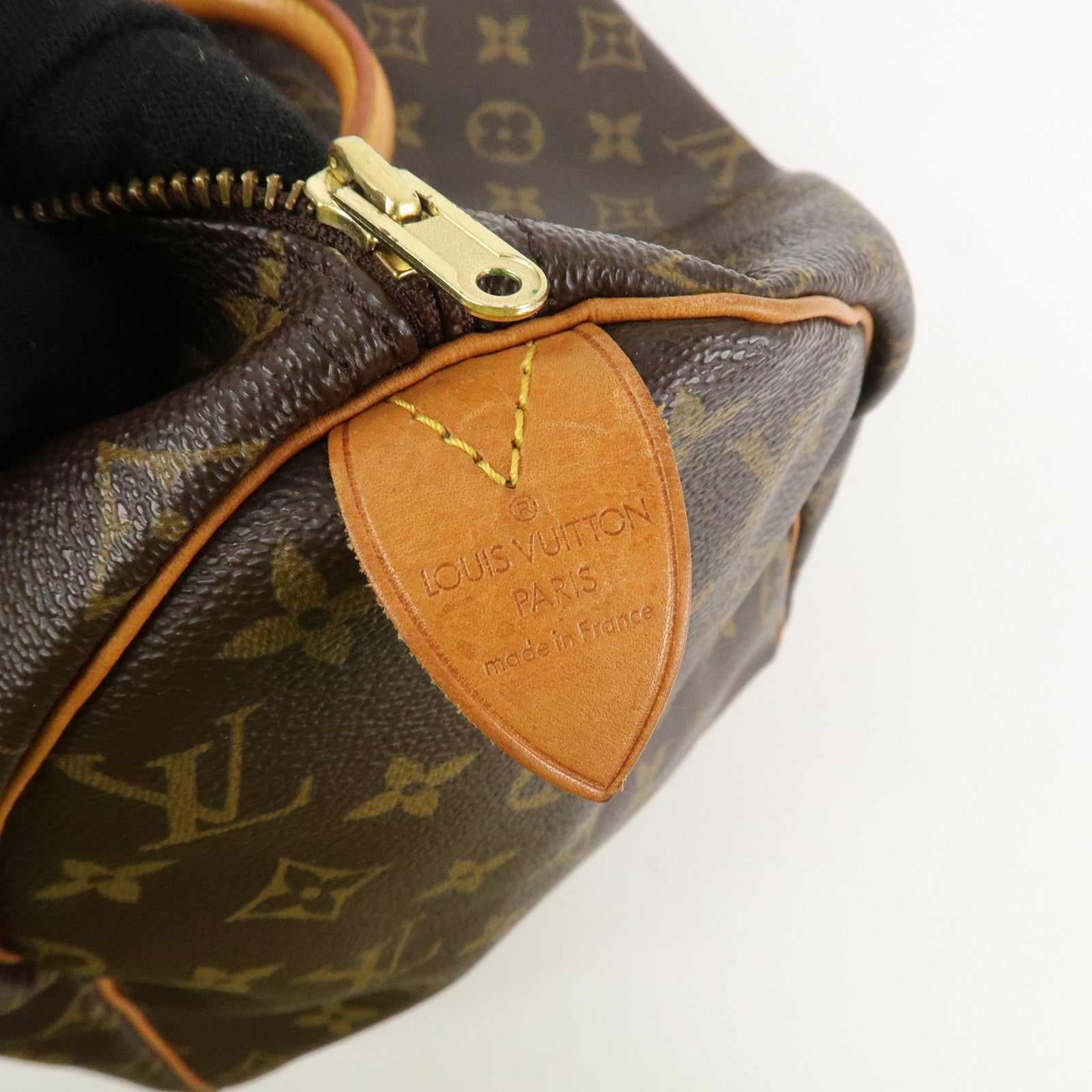 Louis Vuitton Monogram Speedy 40 Hand Bag Boston Bag M41522 Used
