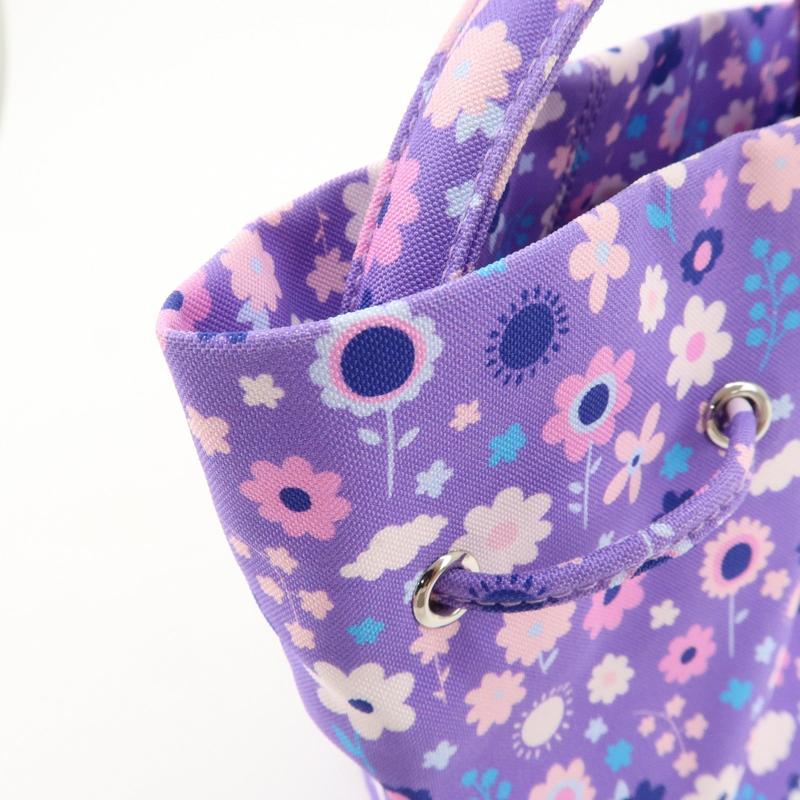 BALENCIAGA Wheel XS Nylon 2Way Bag Shoulder Bag Purple 656682 Used