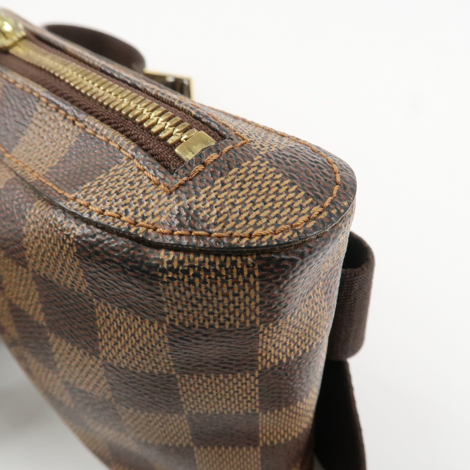 Louis Vuitton Damier Ebene Geronimos Crossbody Bag Waist Bag N51994 Used