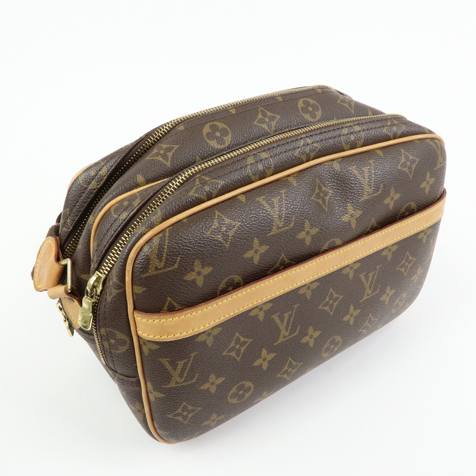 Louis Vuitton Monogram Reporter PM Shoulder Crossbody Bag M45254