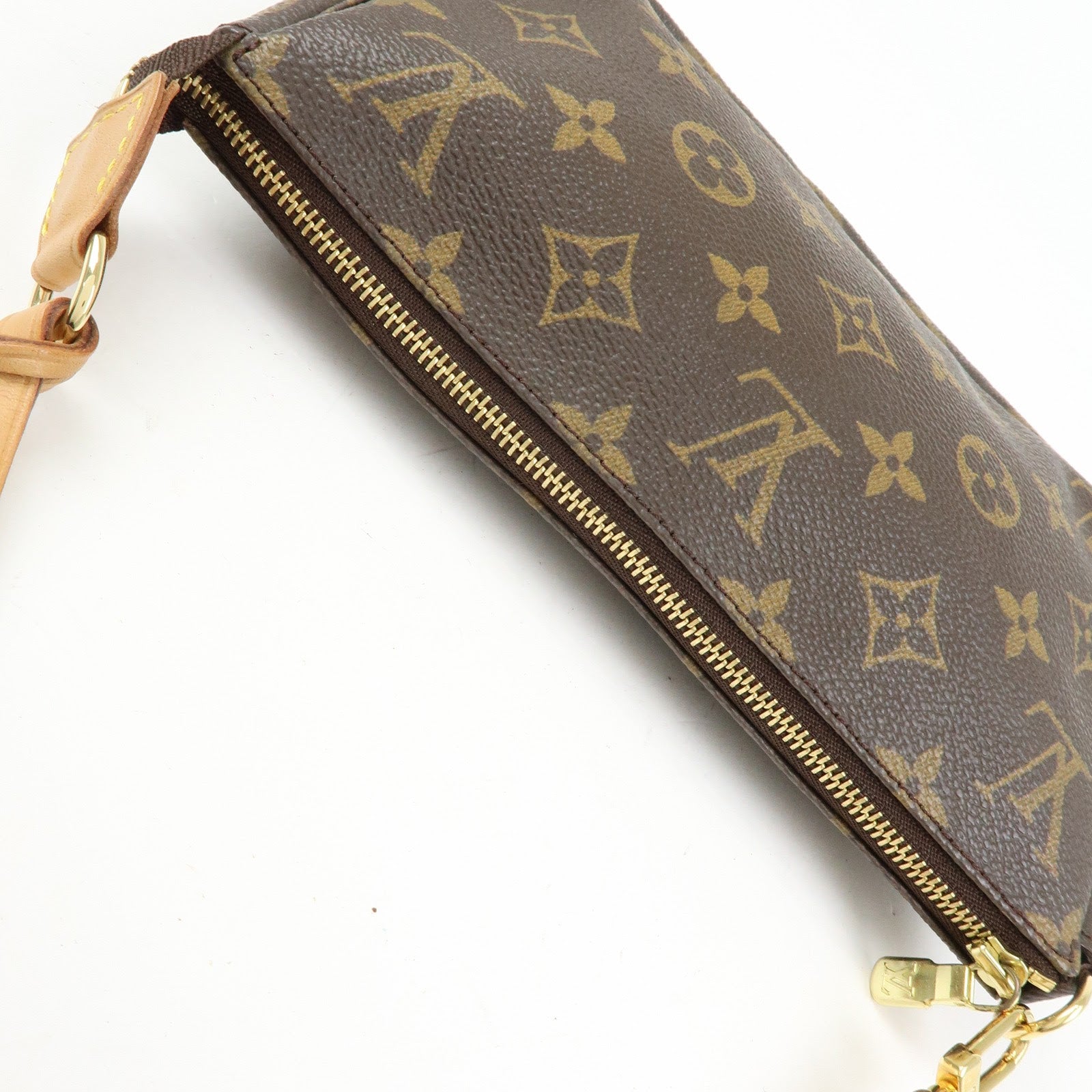 Louis Vuitton Monogram Pochette Accessoires Pouch Hand Bag M51980