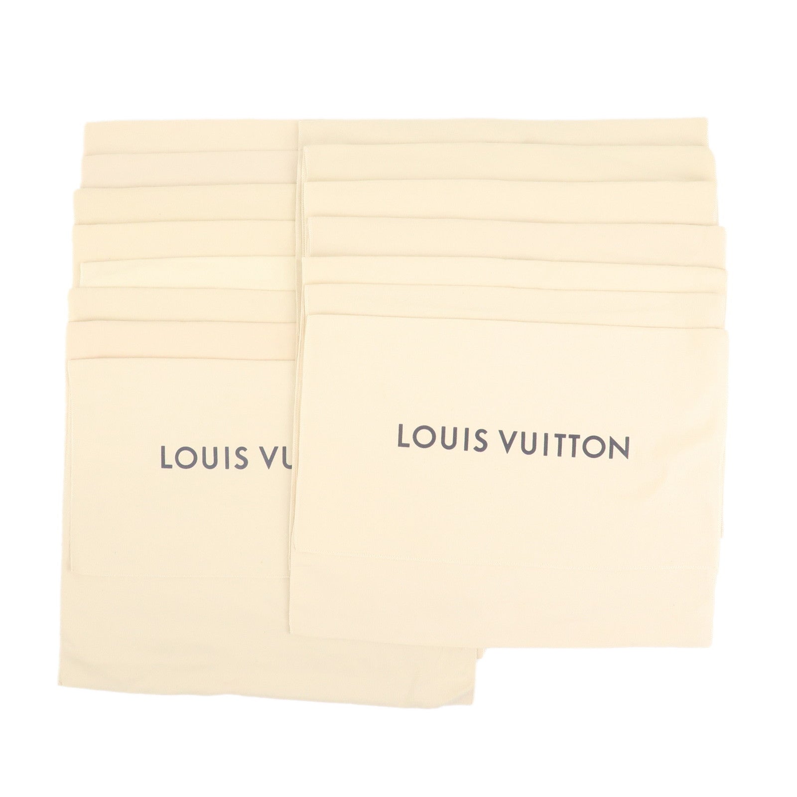 Louis Vuitton Set of 15 Dust Bag Storage Bag Flap Style