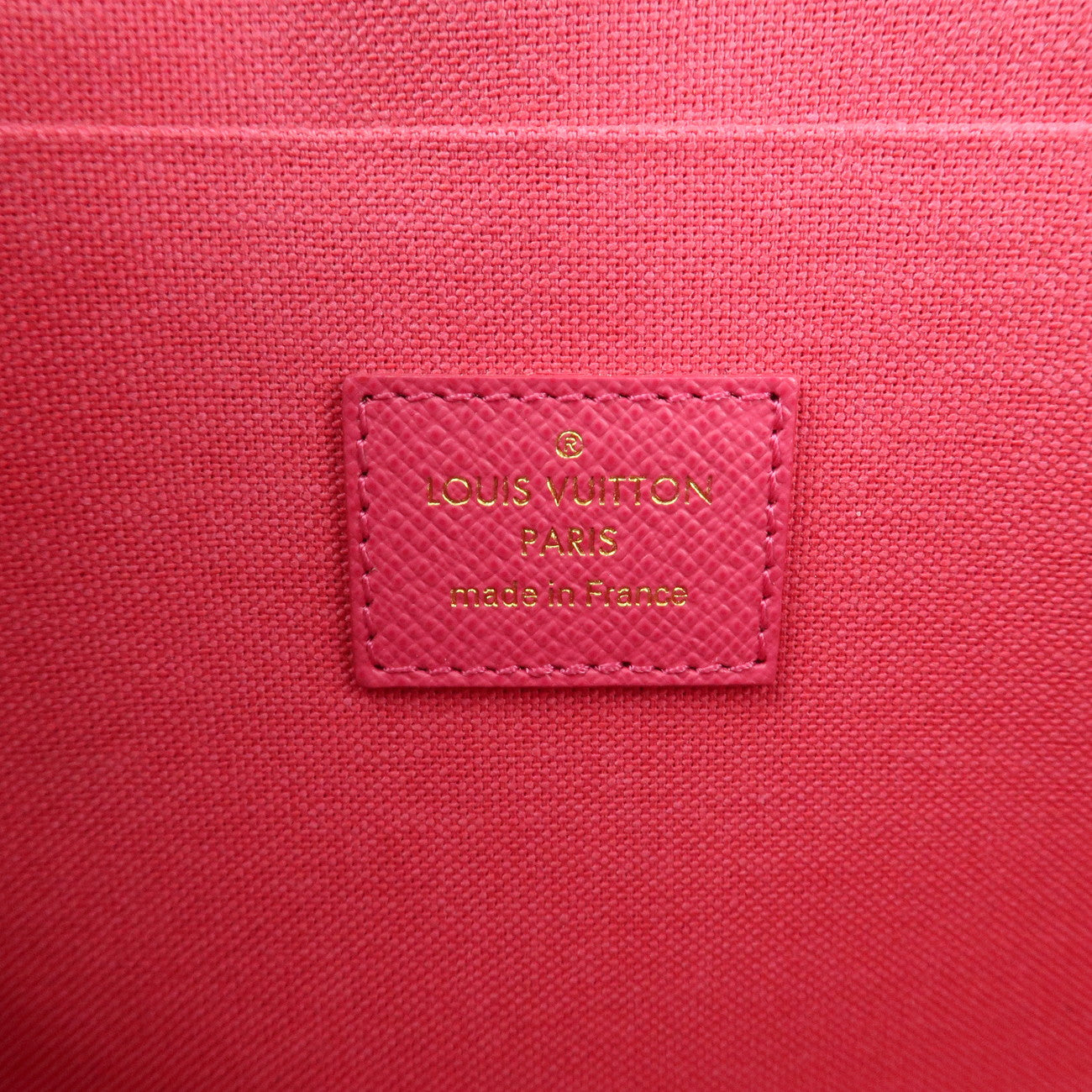 Louis Vuitton Monogram World Tour Pochette Felicie Brown MI4157 Used