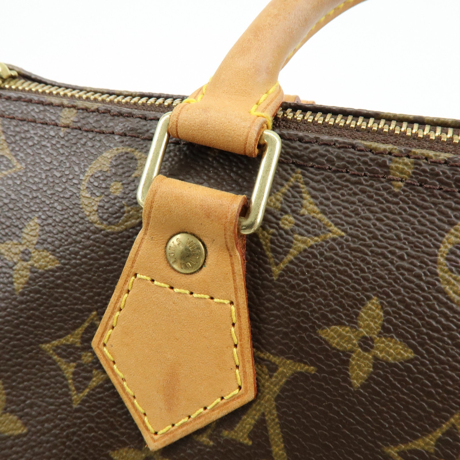 Louis Vuitton Monogram Speedy 30 Boston Bag Hand Bag Brown M41526