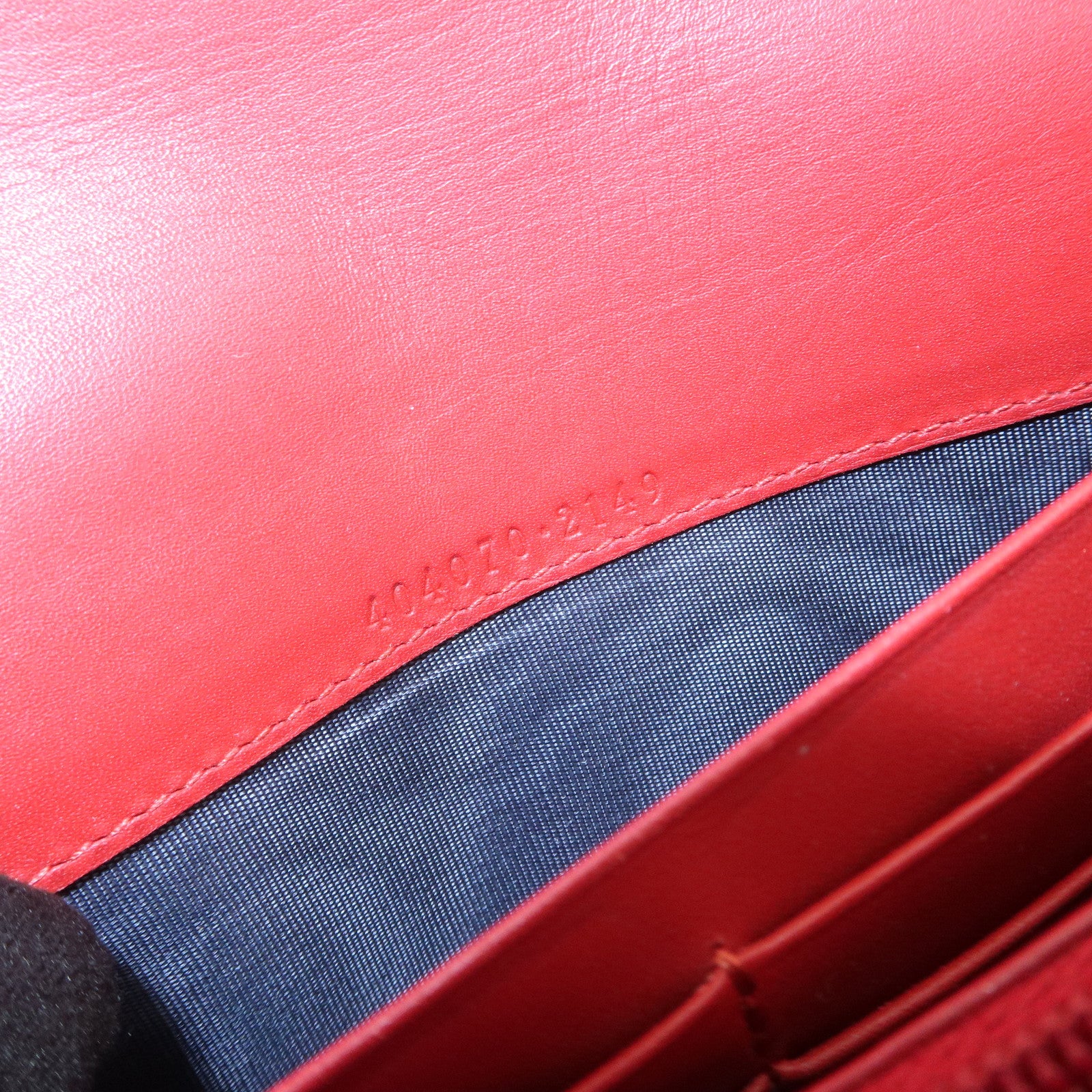 GUCCI GG Blooms GG Supreme Continental Wallet Beige Blue 404070