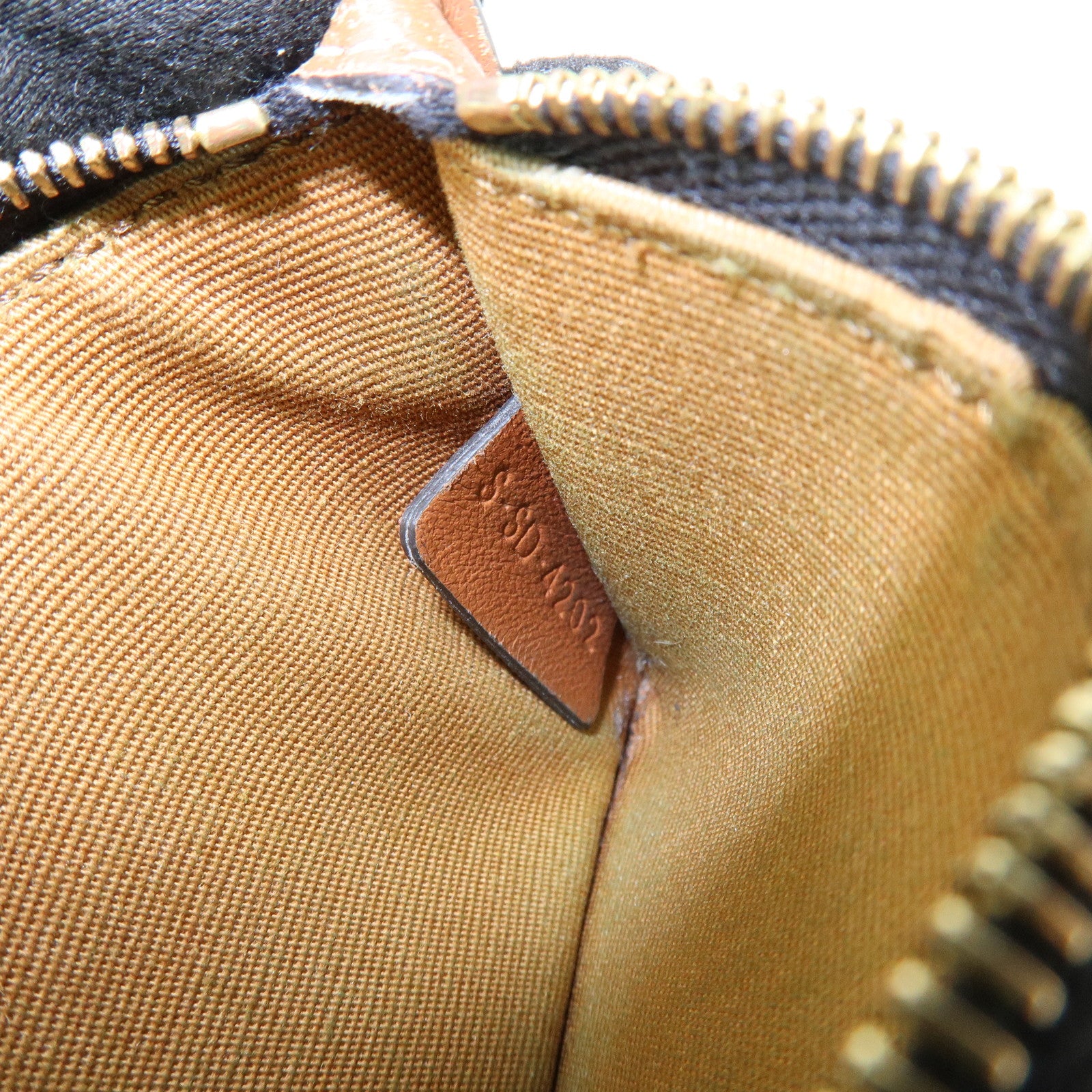 CELINE Triomphe Leather PVC Canvas Card Fragment Case Black Brown