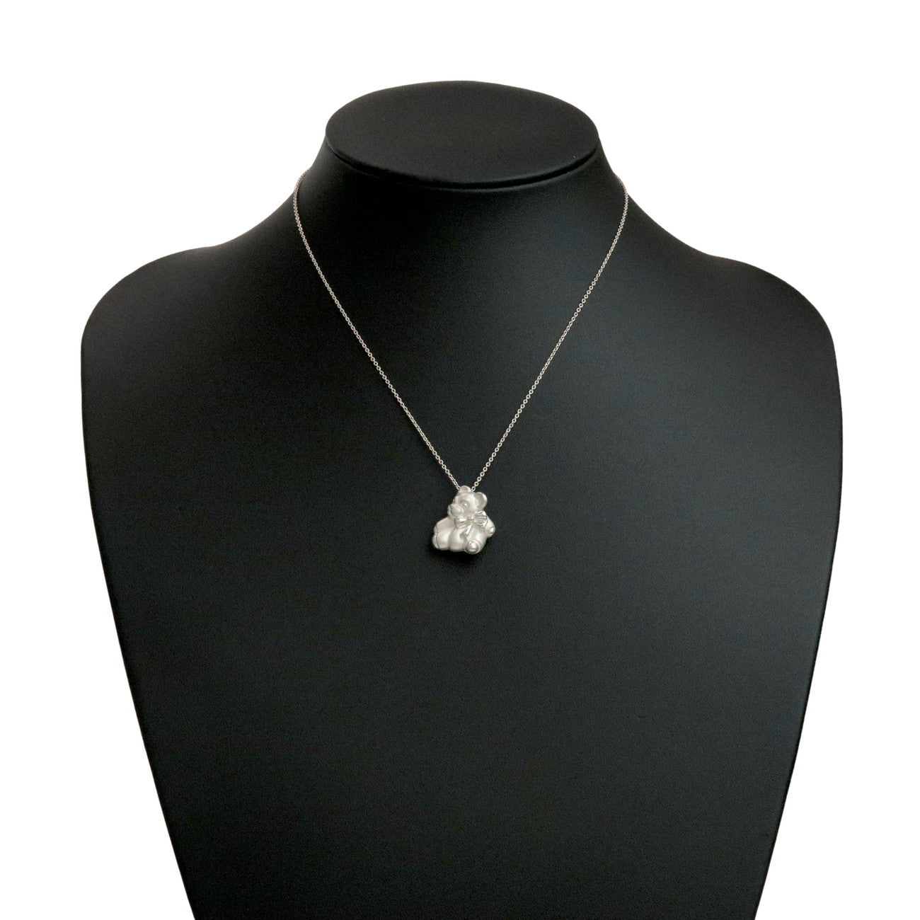Tiffany & Co Teddy Bear Necklace SV925 Silver