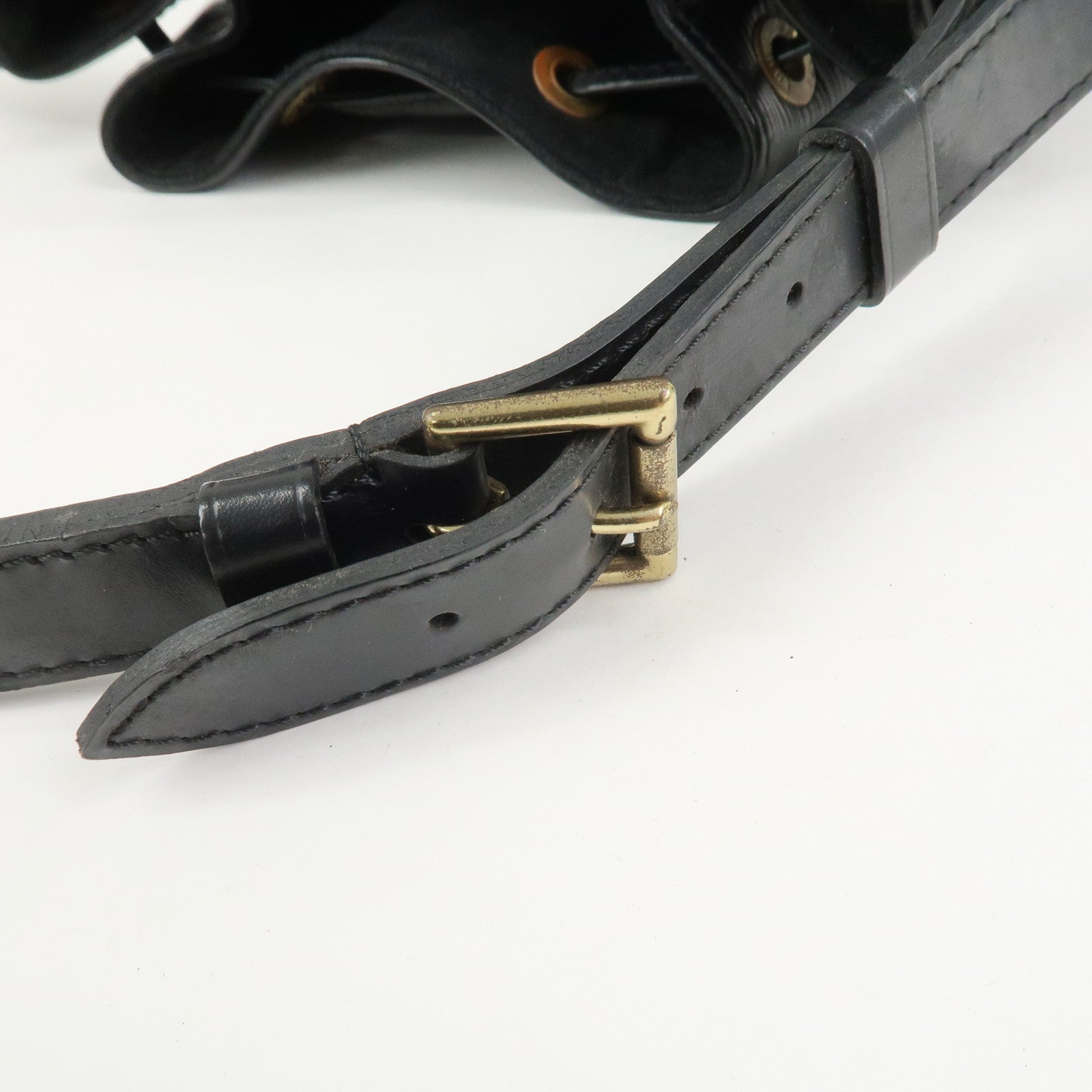 Louis Vuitton Epi Leather Petit Noe Shoulder Bag Noir Black M59012