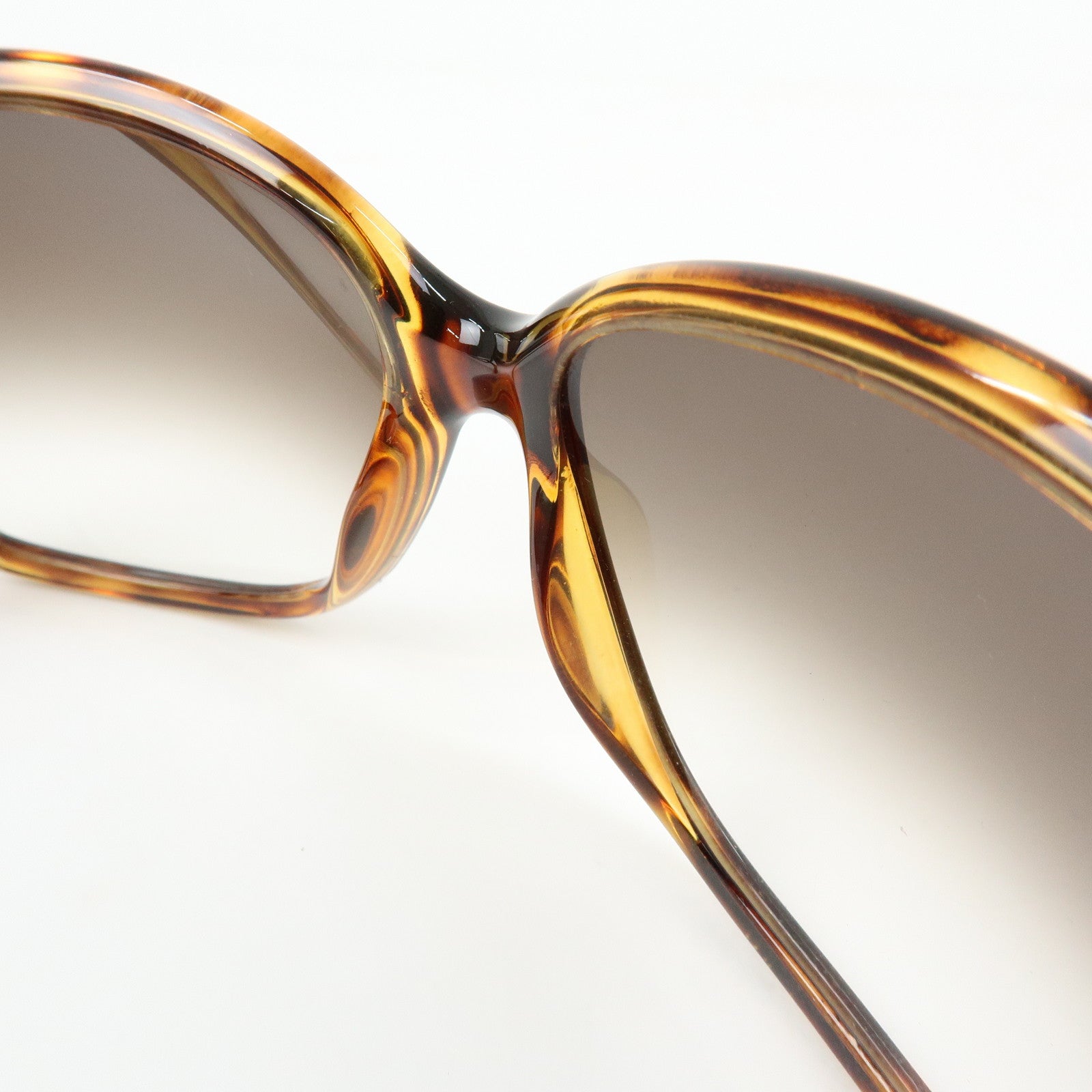 Christian Dior Canage Madrague Plastic Sunglasses Brown 64□16 120