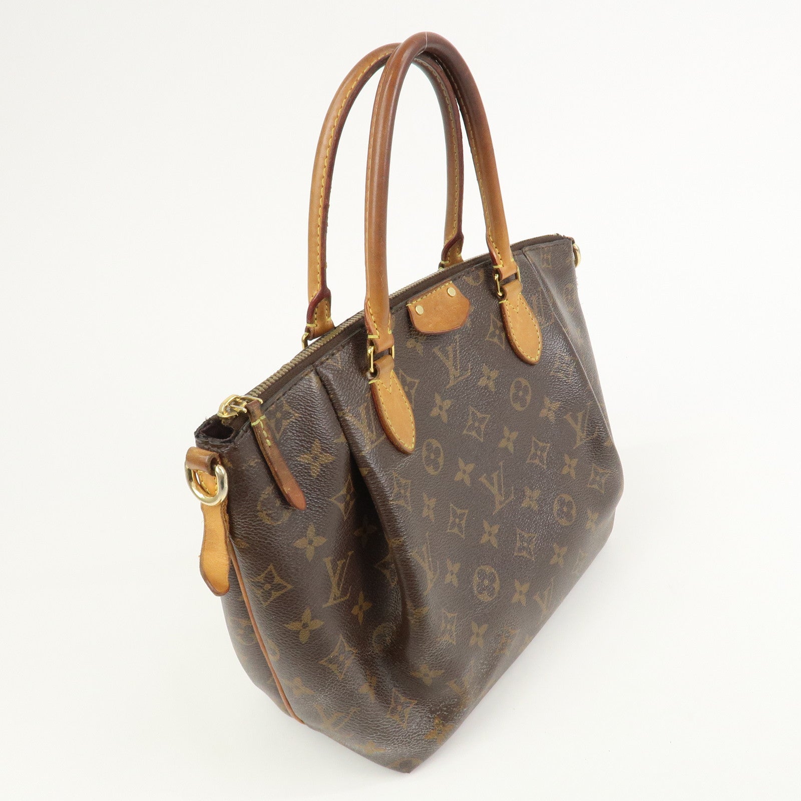 Louis Vuitton Monogram Turenne PM 2Way Bag Hand Bag Brown M48813