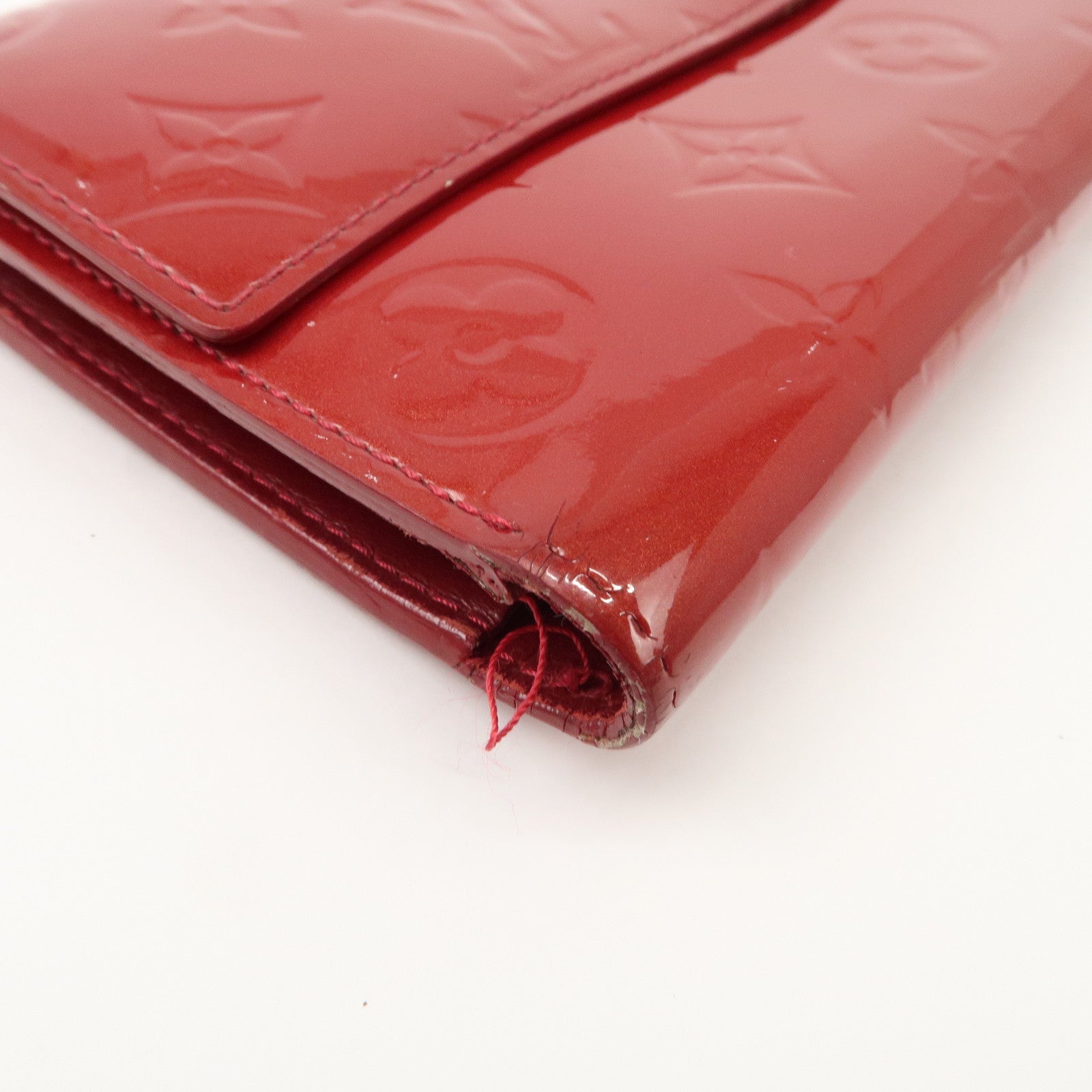 Louis Vuitton Monogram Vernis Set of Long Wallet M91767 M91984 Used