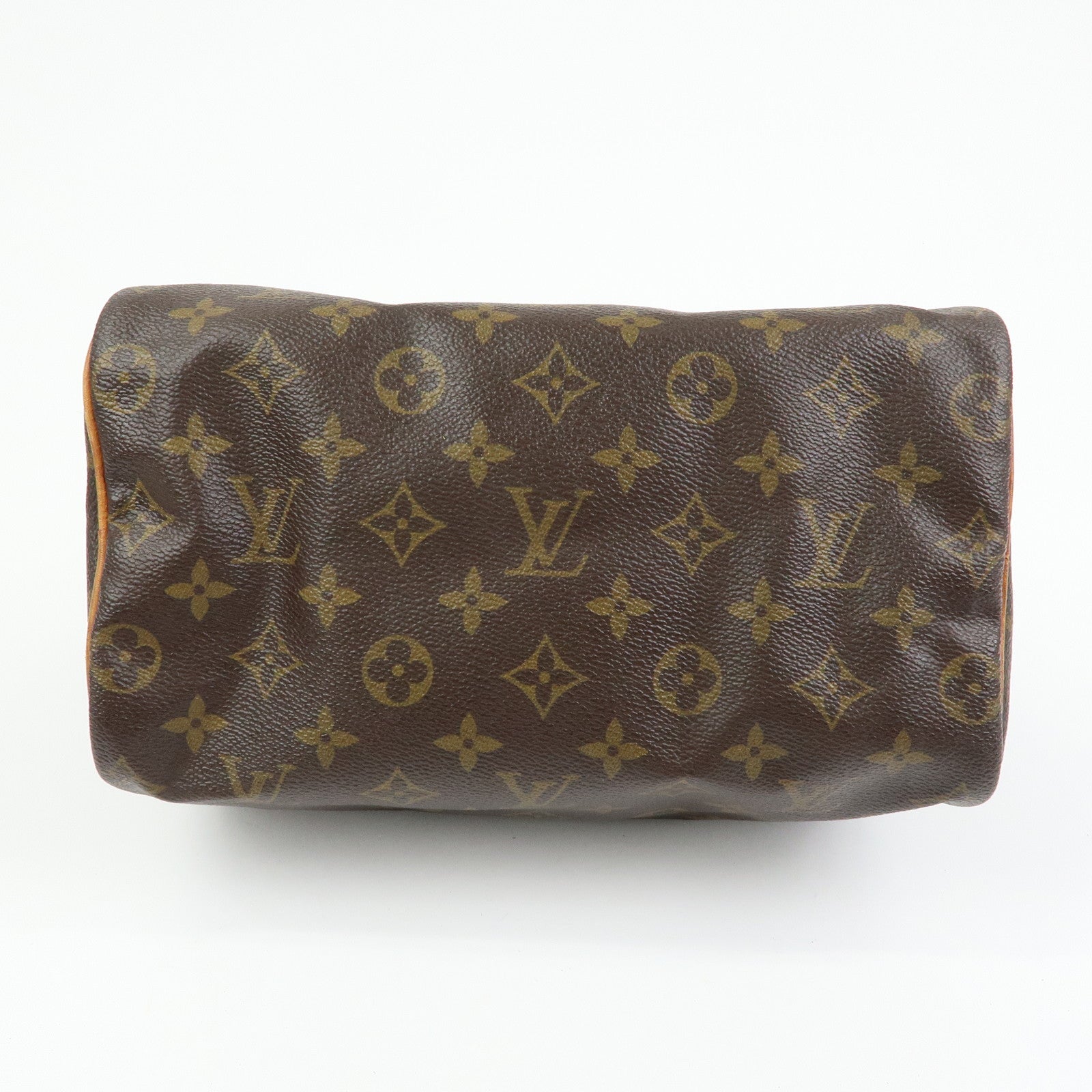 Louis Vuitton Monogram Speedy 25 Boston Bag Hand Bag Brown M41528