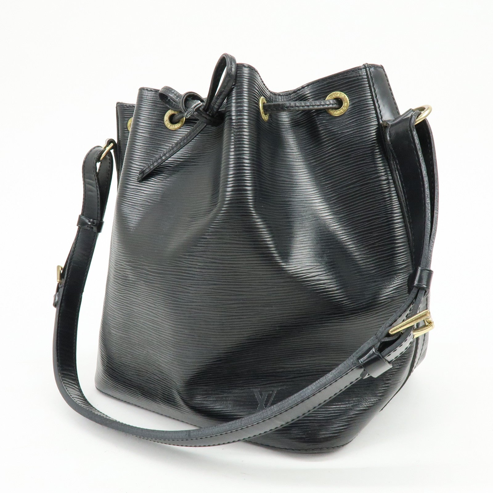 Louis Vuitton Epi Petit Noe Shoulder Bag Hand Bag Noir Black M59012