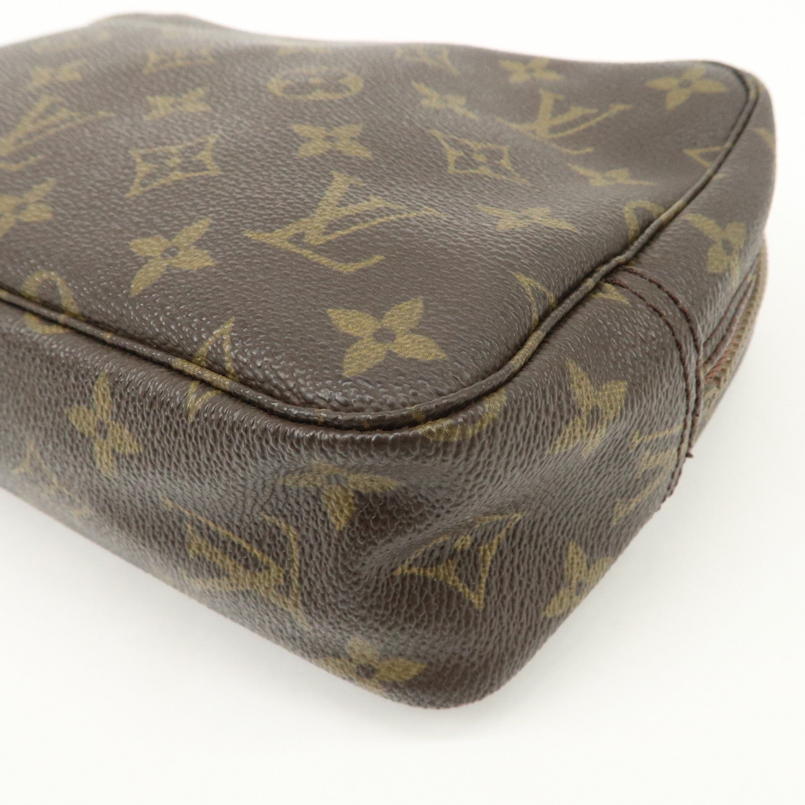 Louis Vuitton Monogram Trousse Toilette 23 Pouch Brown M47524