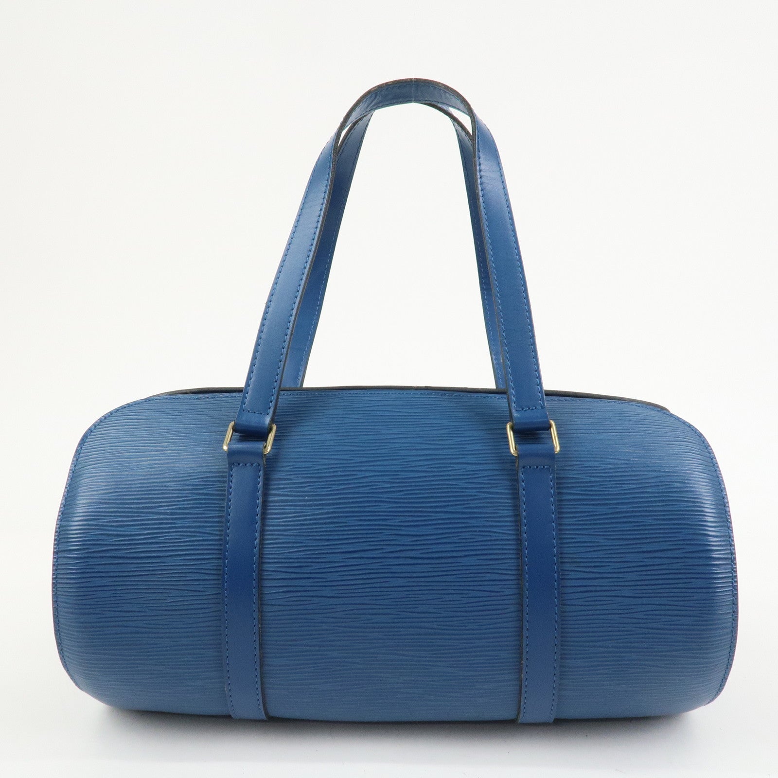 Louis Vuitton Epi Soufflot Shoulder Bag Hand Bag Toledo Blue M52225