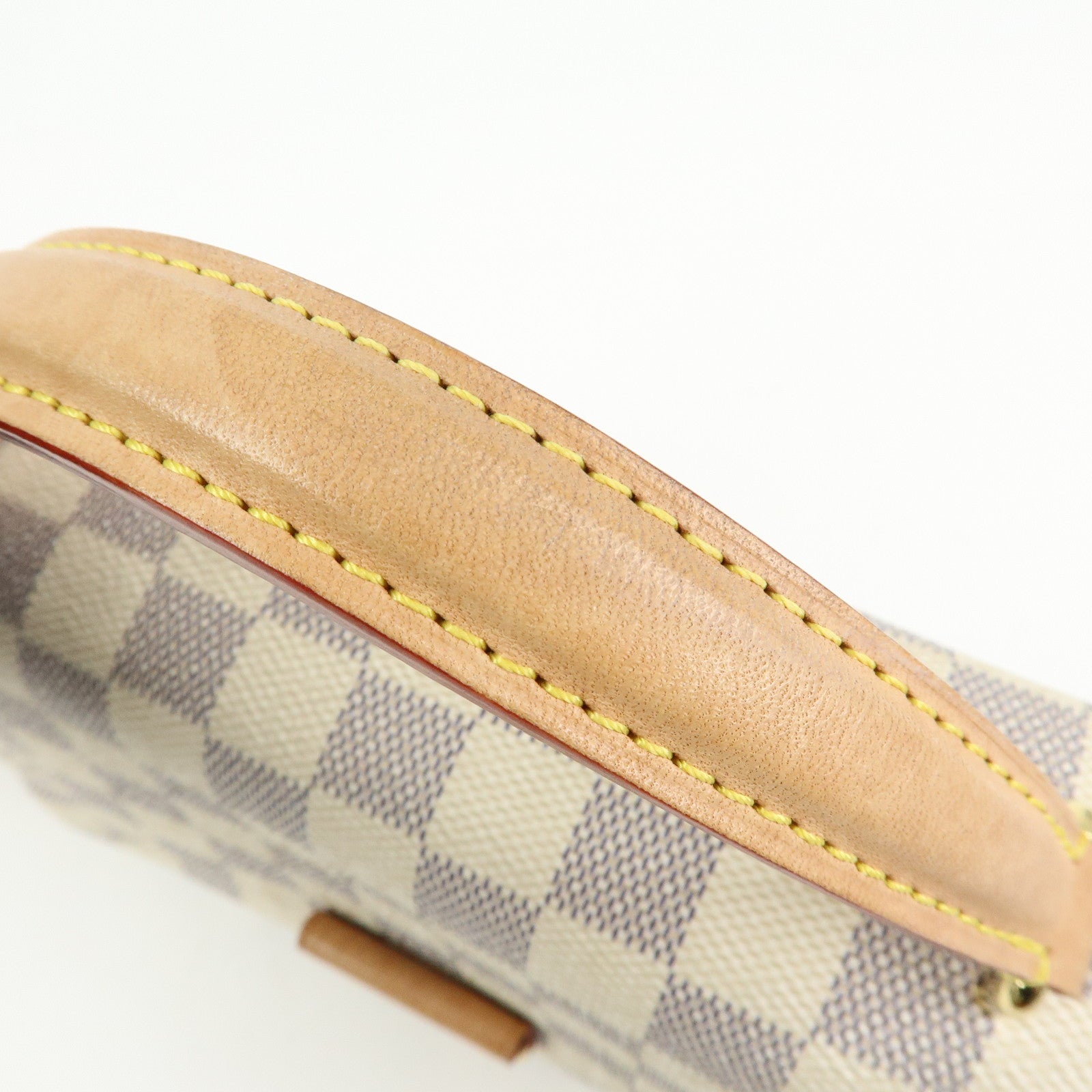 Louis Vuitton Damier Azur Croisette Canvas Leather 2Way Bag N41581