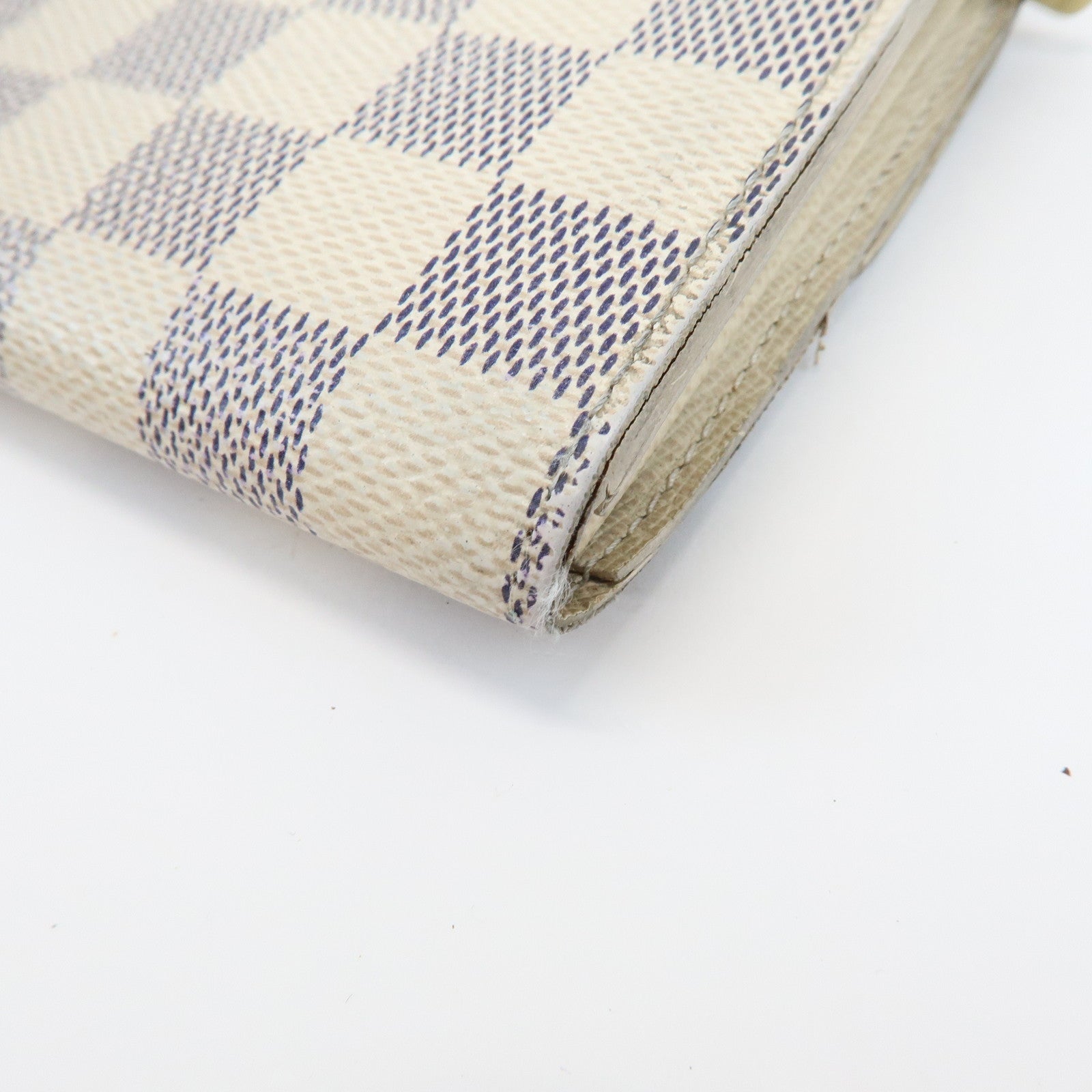 Louis Vuitton Monogram Damier Azur Set Of 2 Wallet M61725/N61735