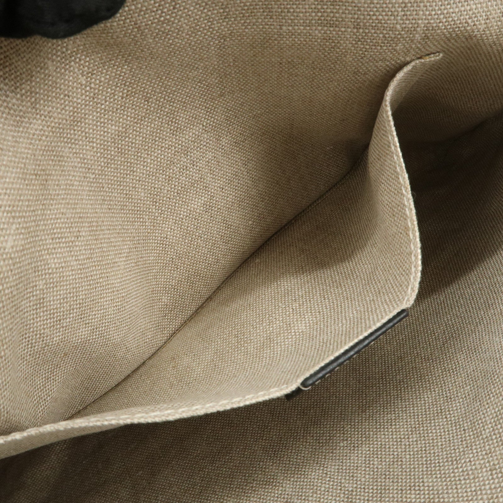 GUCCI Bamboo Leather Clutch Bag Second Bag Black 449653 Used