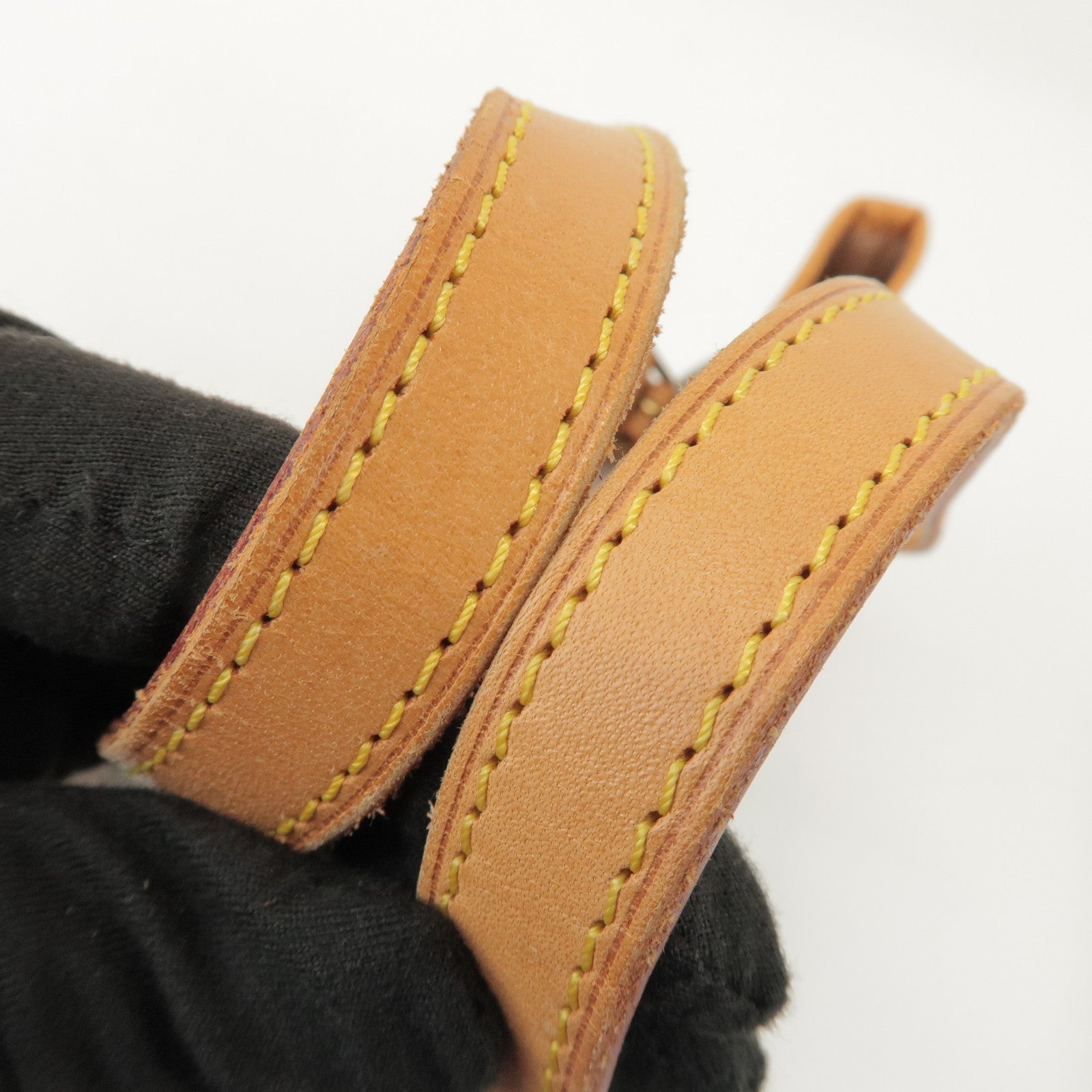 Louis Vuitton Monogram Canvas Bucket PM Hand Bag Brown M42238