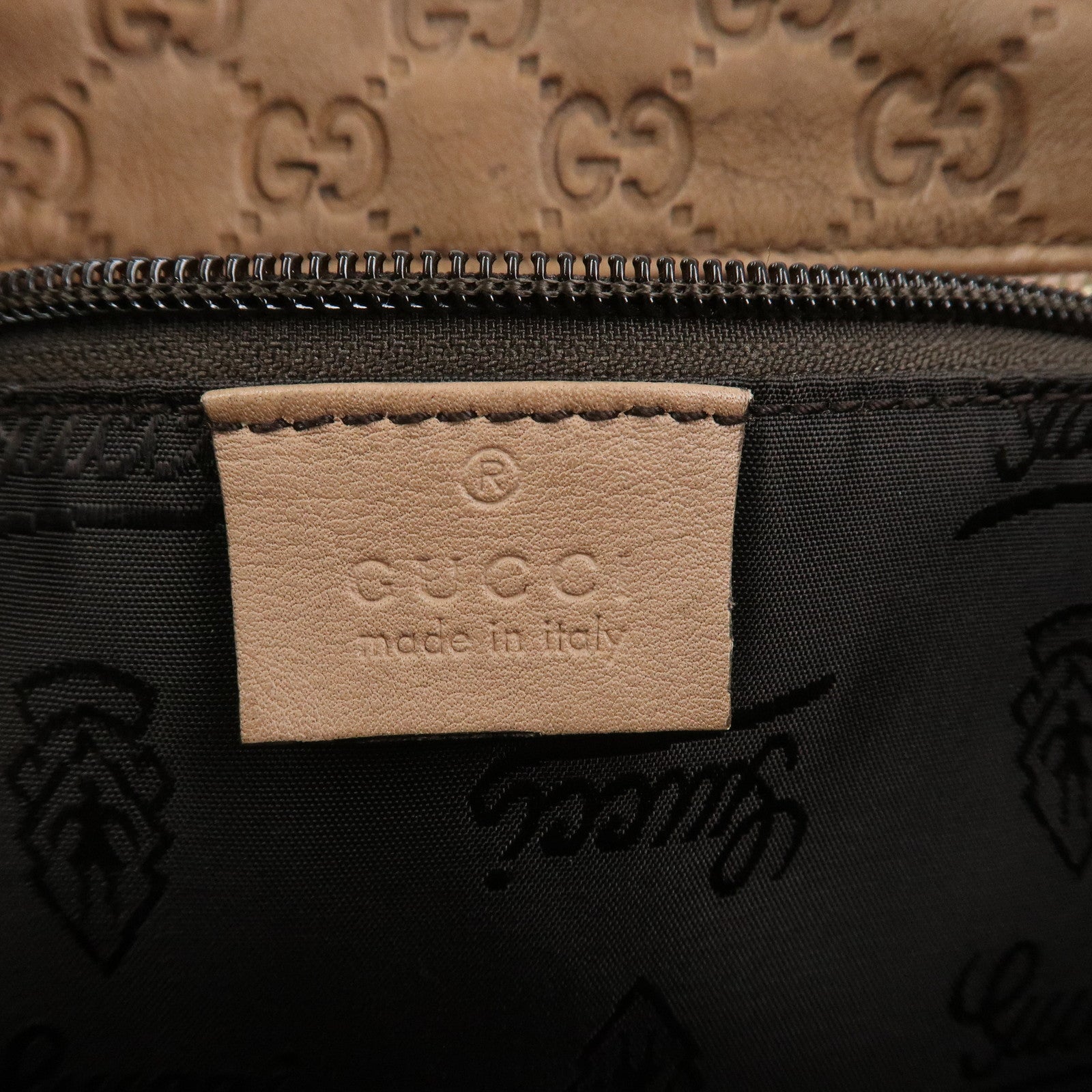 GUCCI Guccissima Leather Tote Bag Shoulder Bag Hand Bag 211136