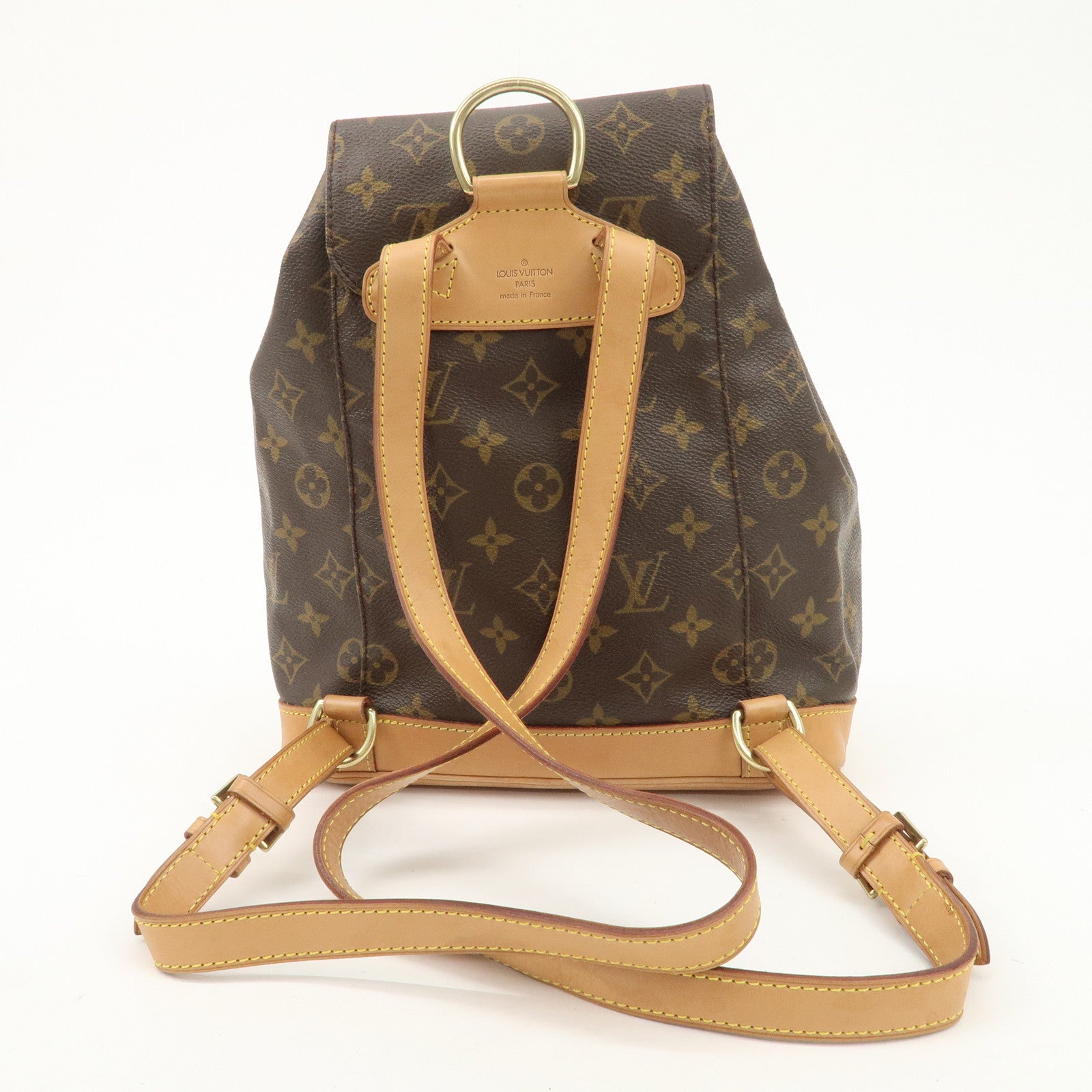 Louis Vuitton Monogram Montsouris MM Backpack Brown M51136