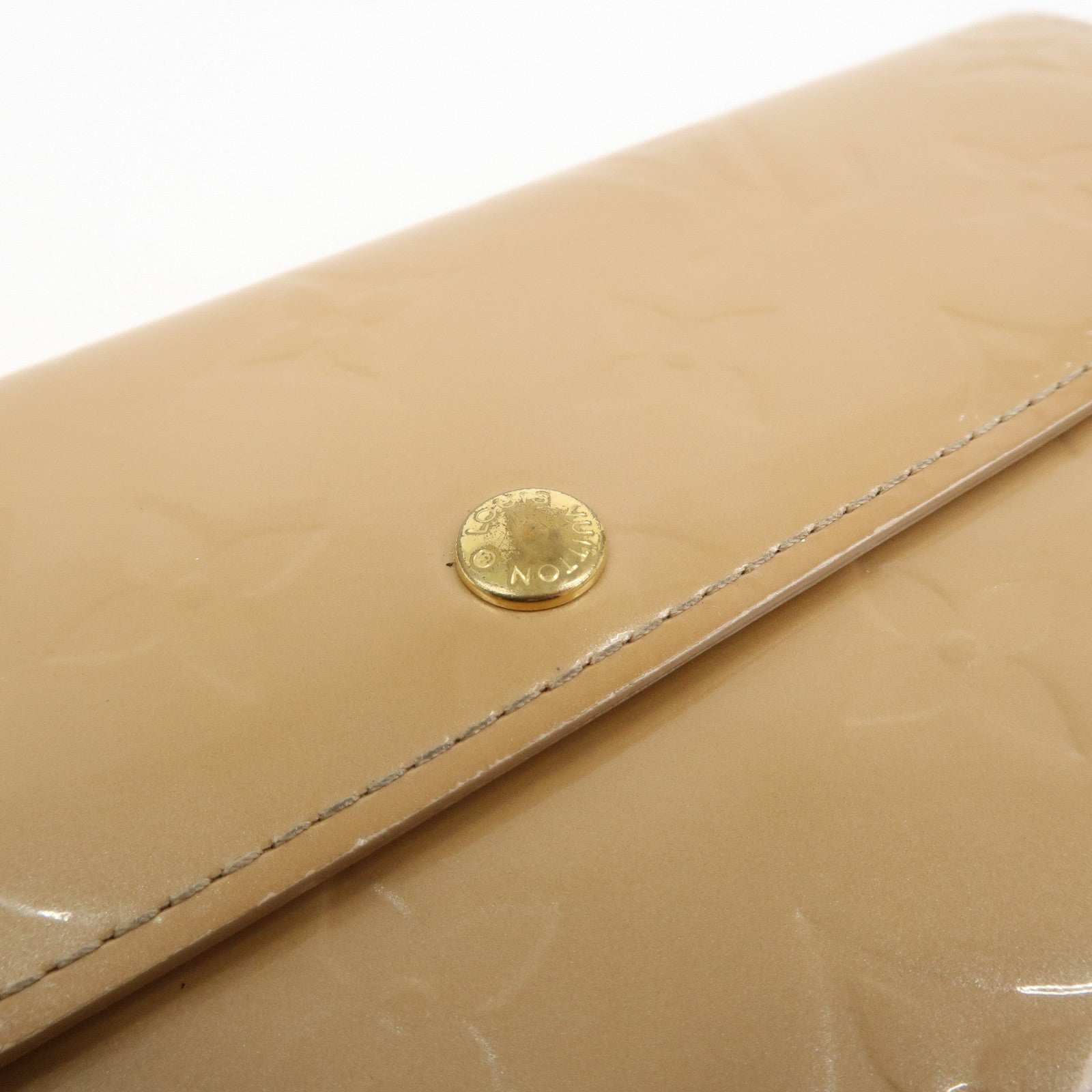 Louis Vuitton Monogram Vernis Leather Portemonnaie Credit M91380