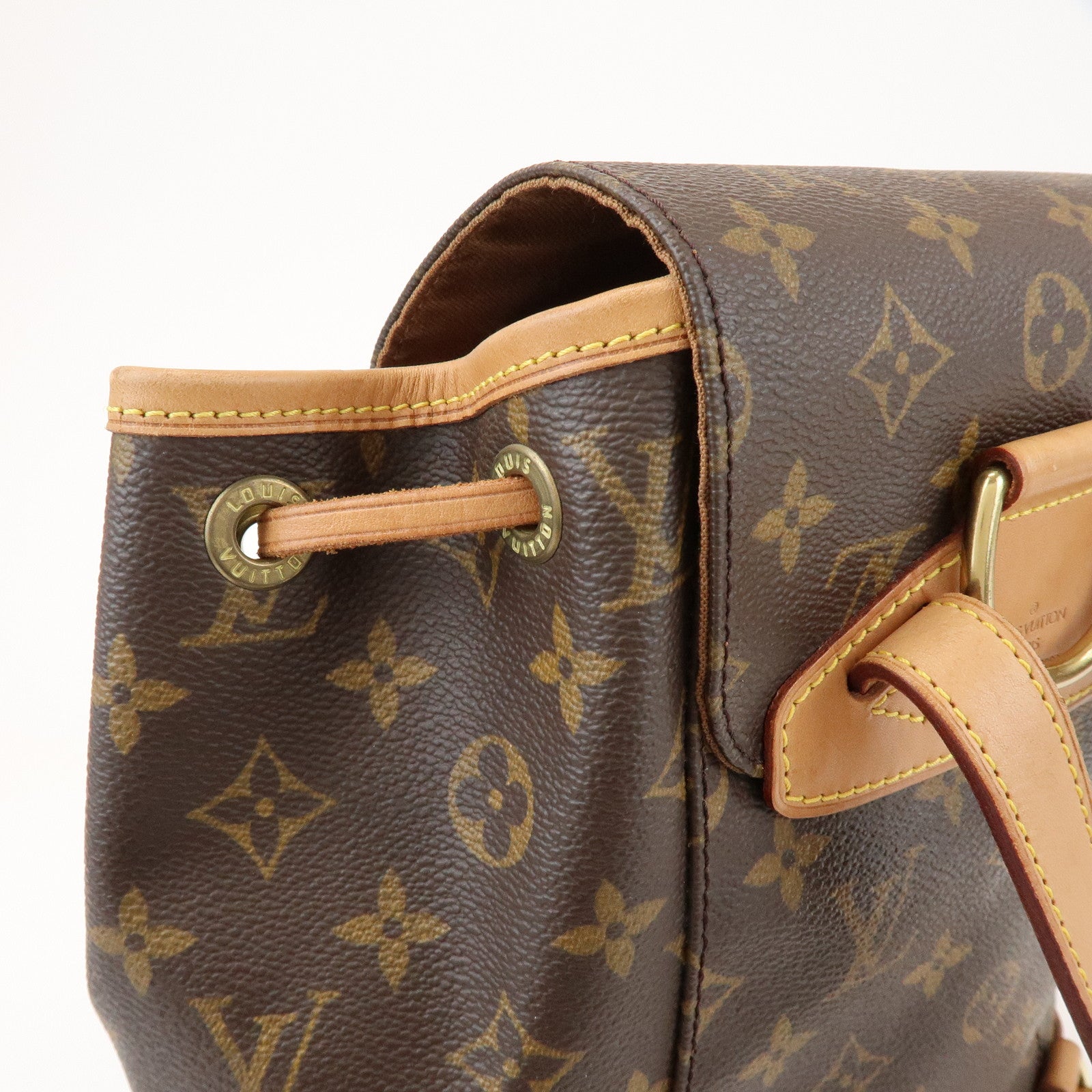 Louis Vuitton Monogram Montsouris MM Backpack Brown M51136