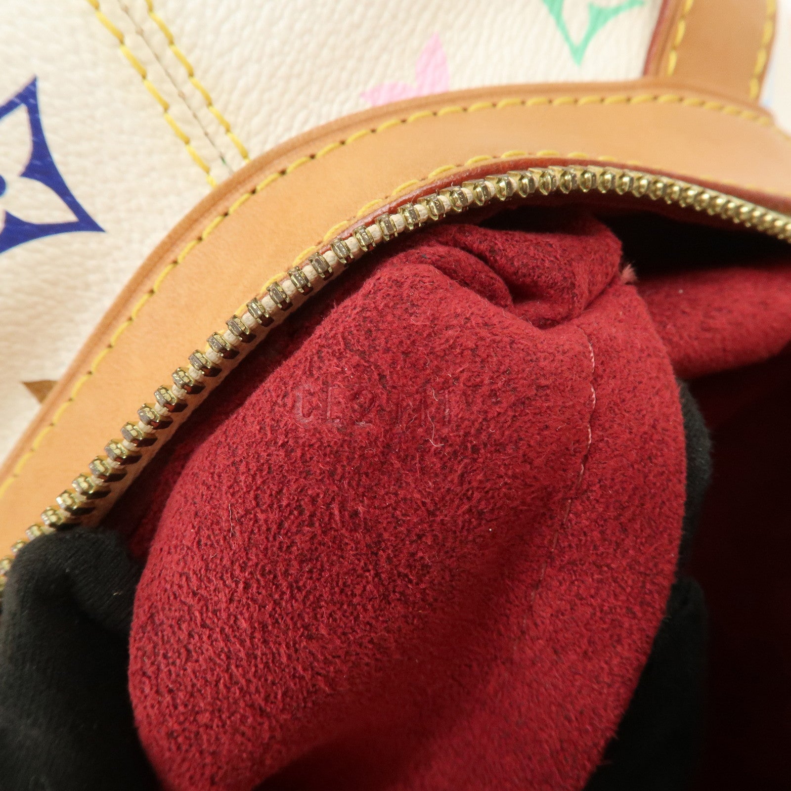 Louis Vuitton Monogram Multicolor Claudia Hand Bag Blanc M40193